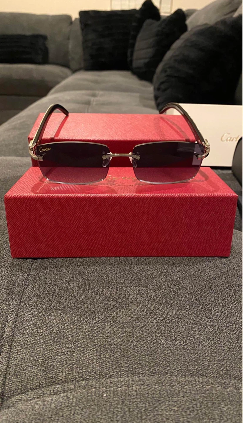 Cartier Rimless Sunglasses - photo 4