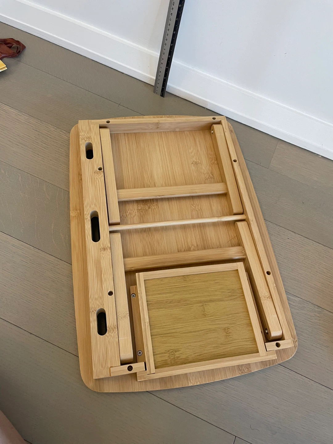 Bamboo Lap Desk with Drawer - photo 4