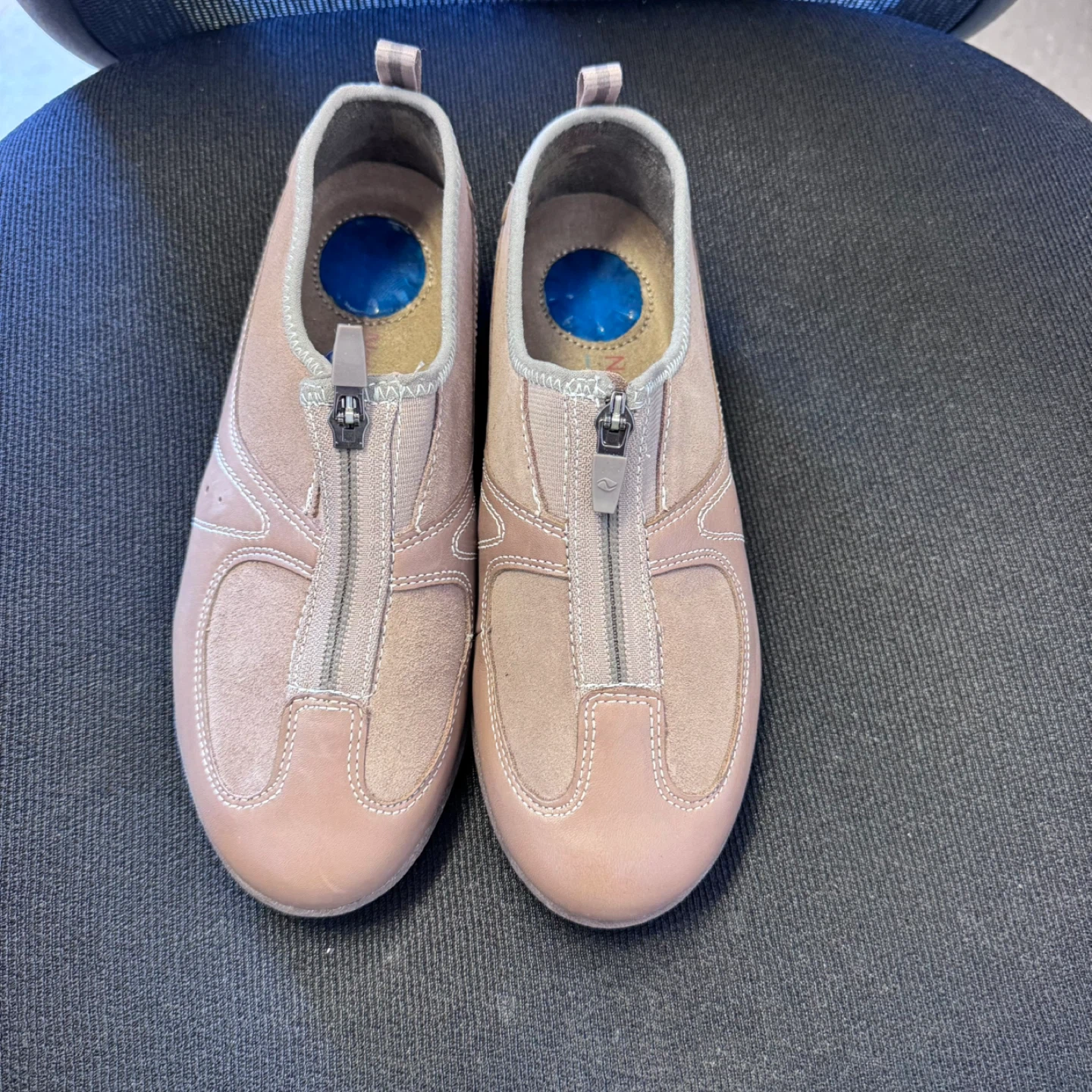 NaturalSport Women's Pink Zip-Up Loafer Shoes - photo 4