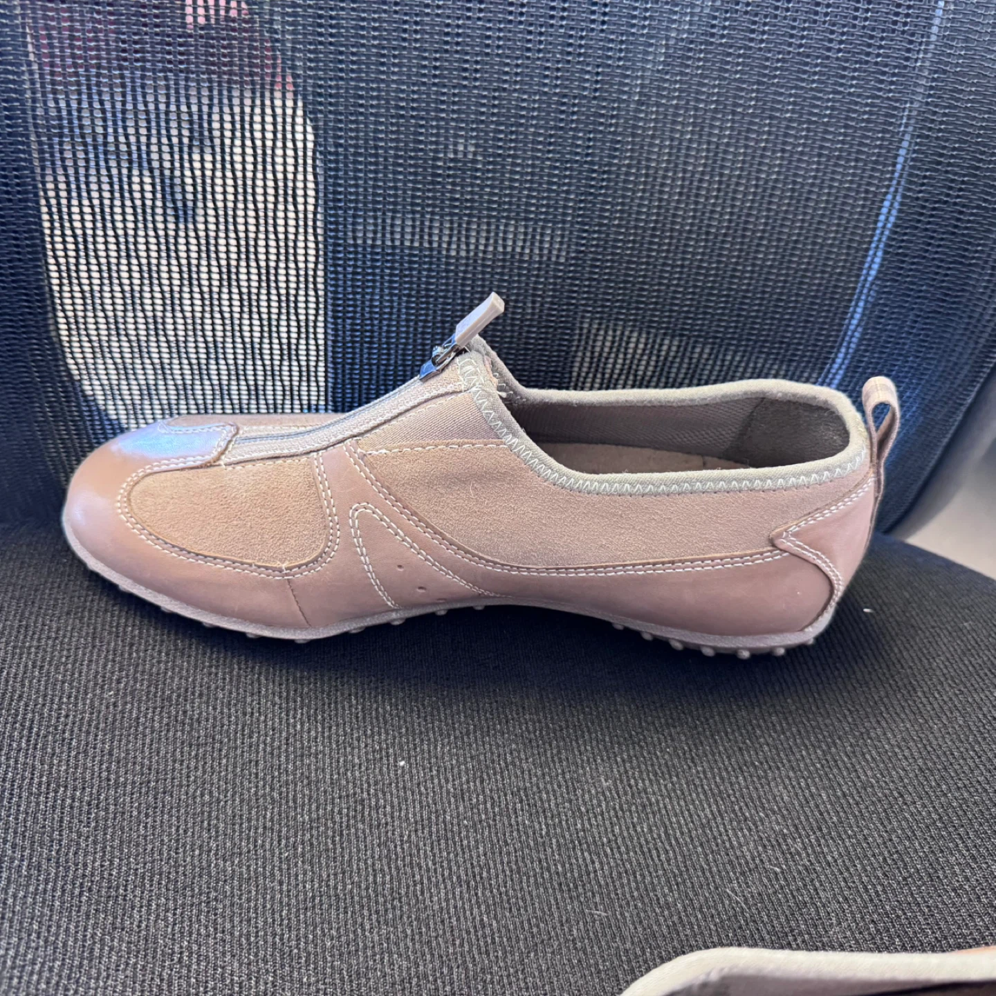 NaturalSport Women's Pink Zip-Up Loafer Shoes - photo 2