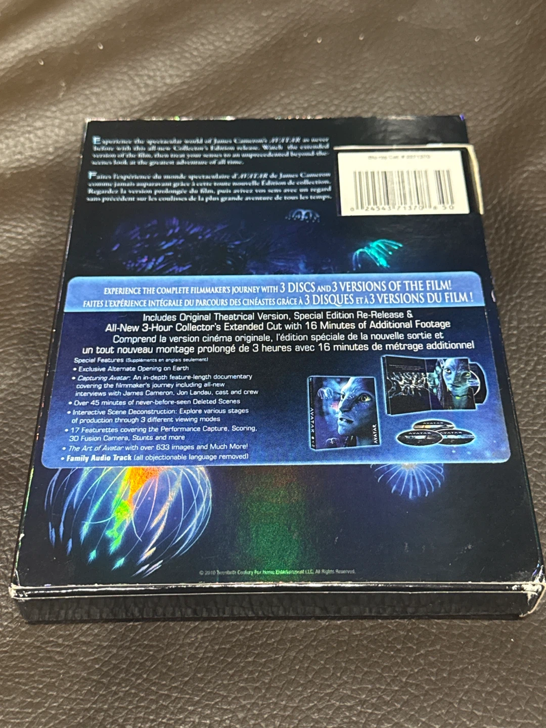 Avatar Extended Blu-ray Collector's Edition 3-Disc - photo 2