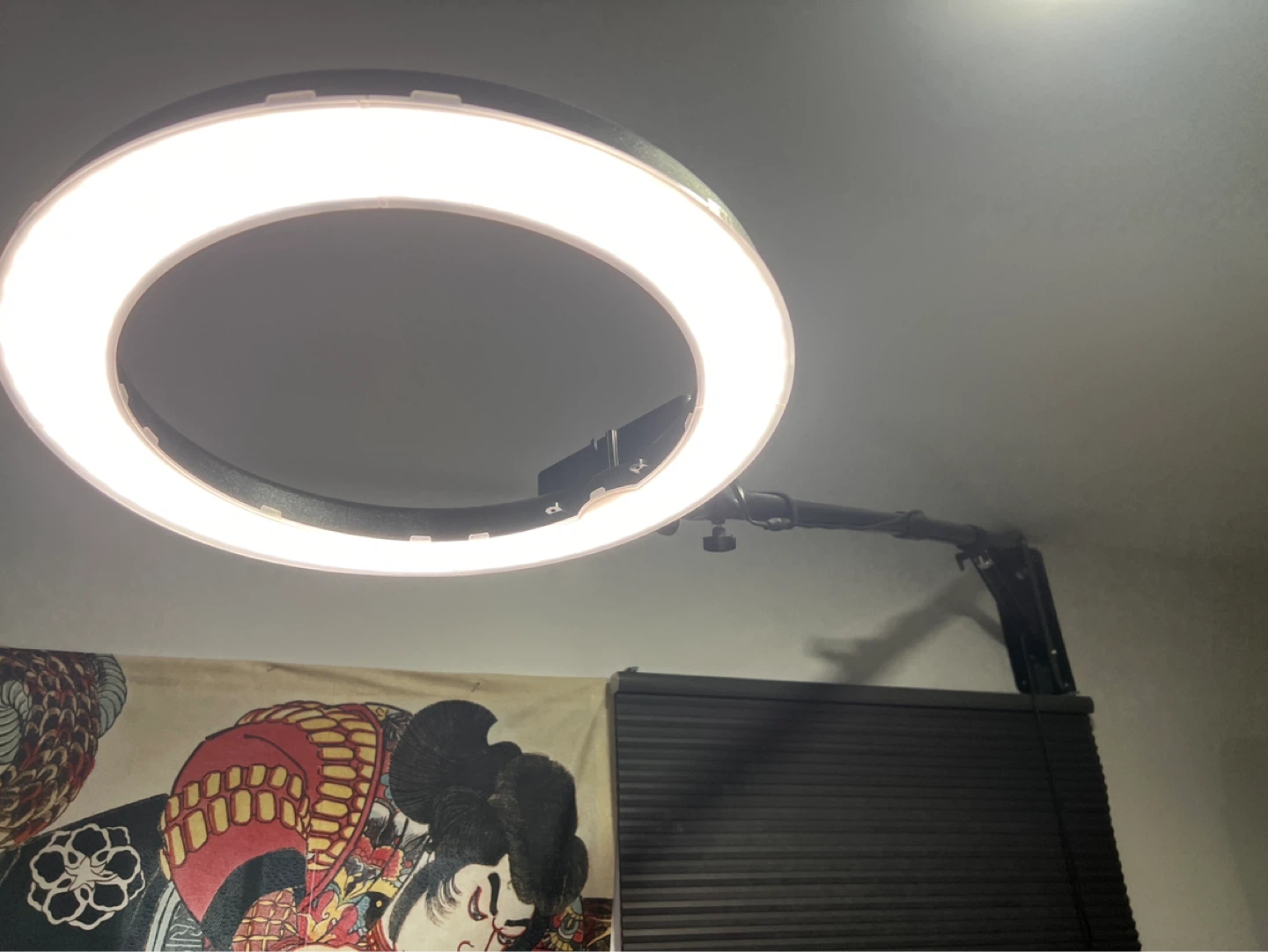 Tattoo Ring Light with Adjustable Arm
