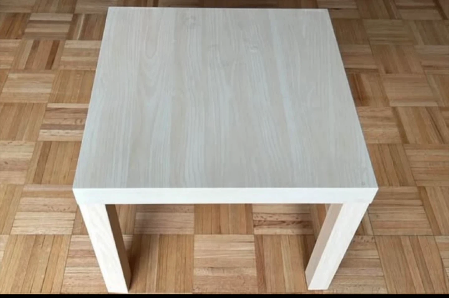 Square Coffee Table - Light Wood
