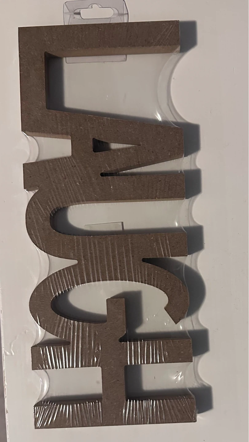 Live, Laugh,Love unfinished wall decor (all 3 included) - photo 2