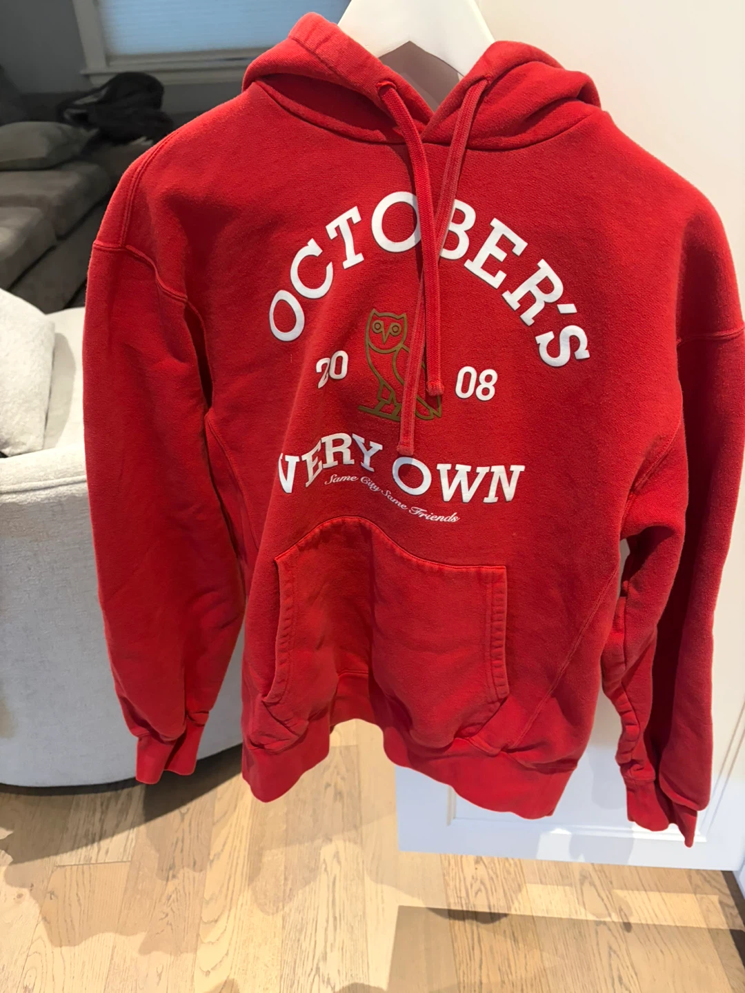 October's Very Own Red Hoodie - Size M