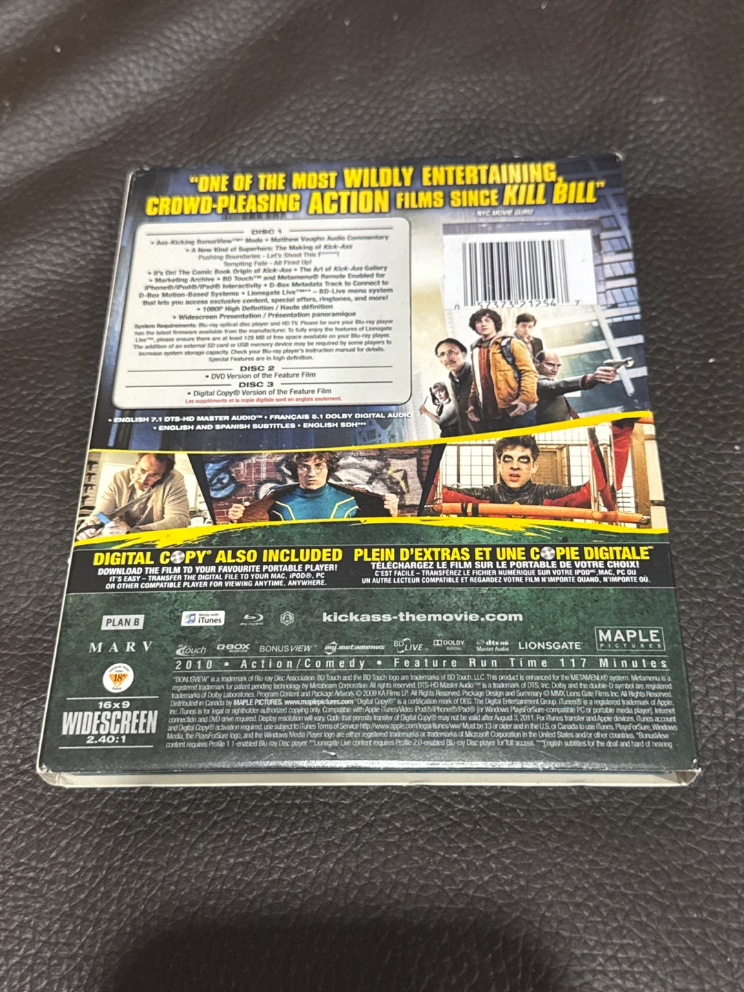 Kick-Ass Blu-Ray + DVD + Digital Copy - photo 2