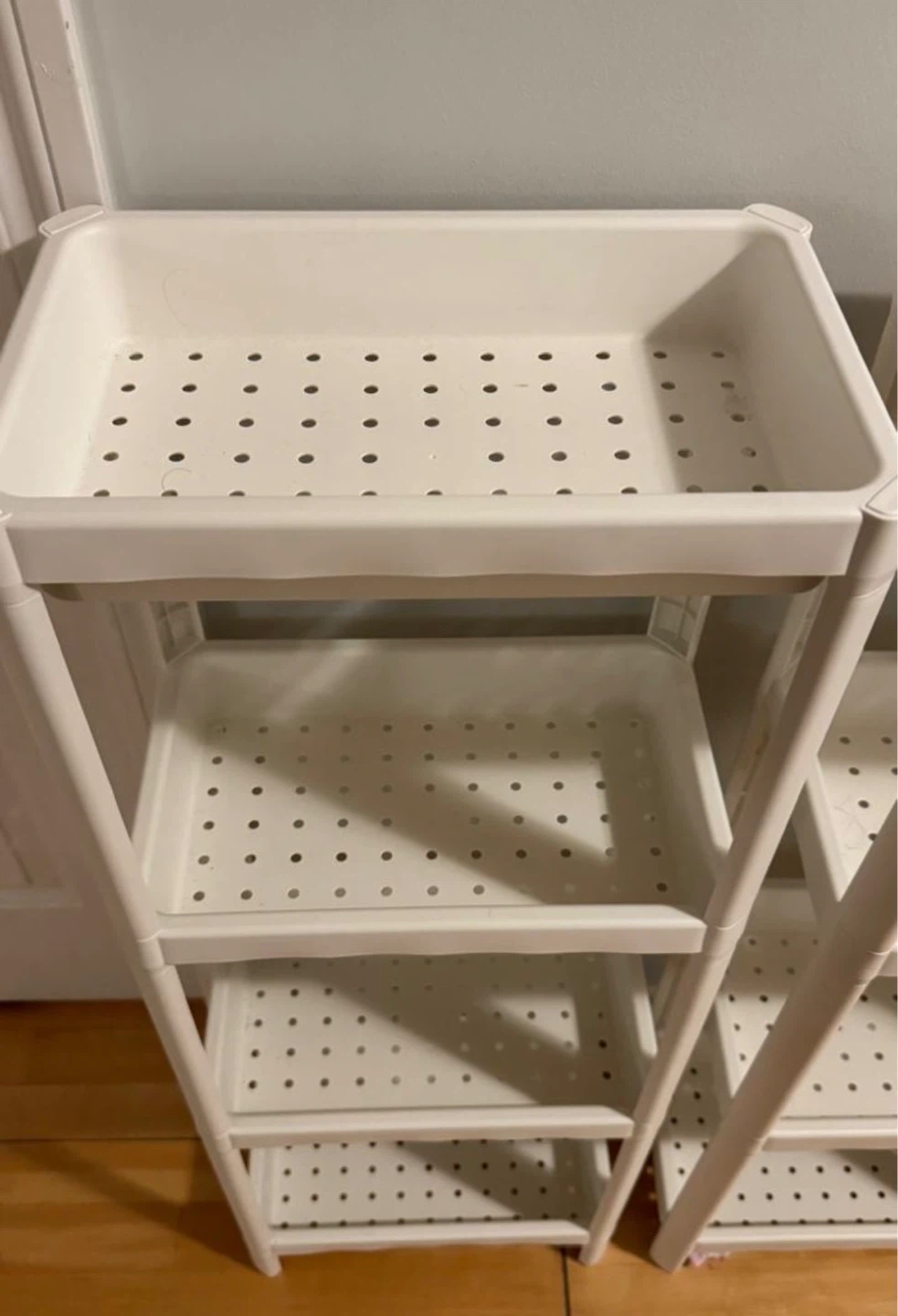IKEA VESKEN Shelf Unit, White