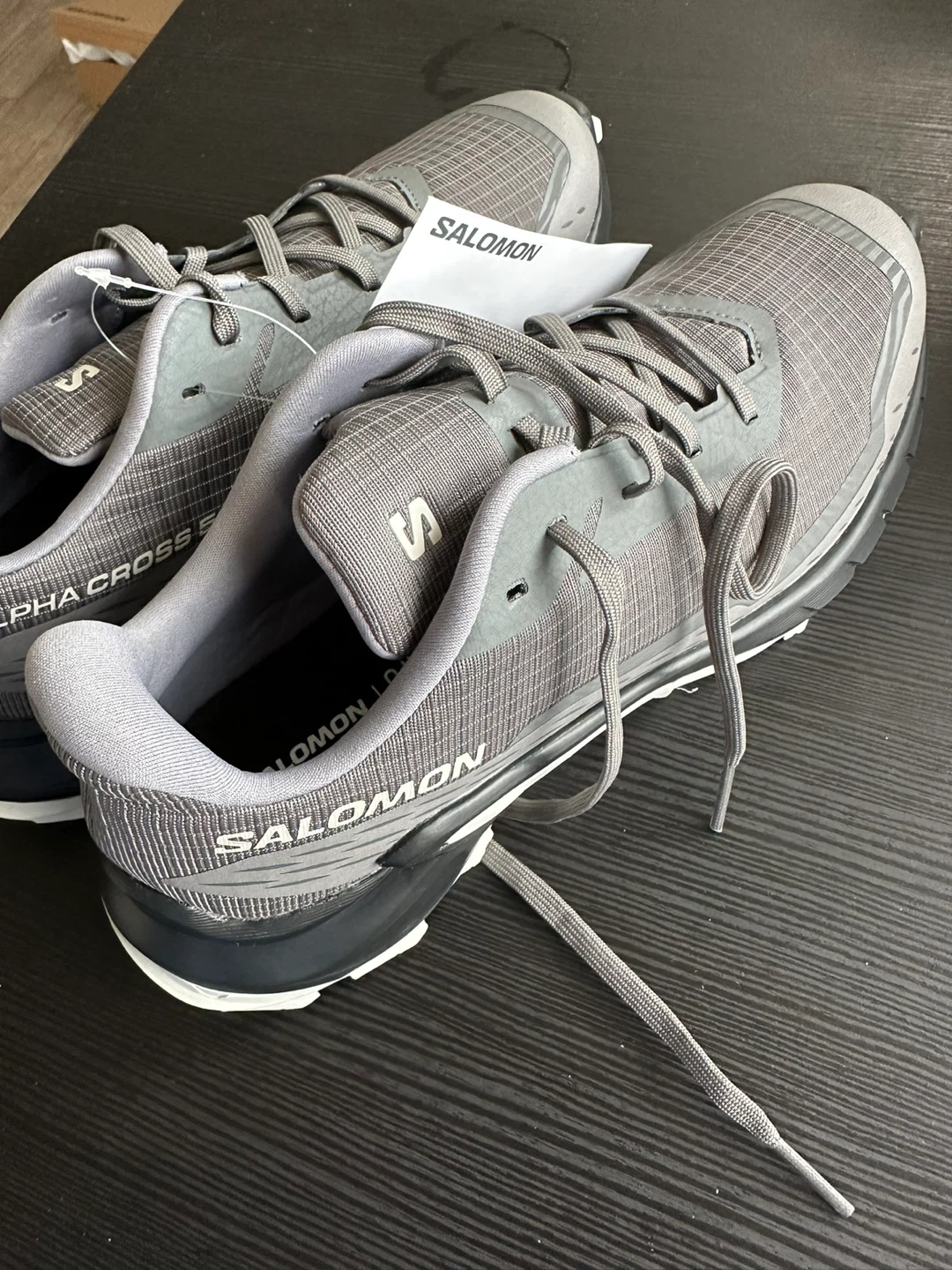 Salomon Alpha Cross 5 Trail Running Shoes - Grey