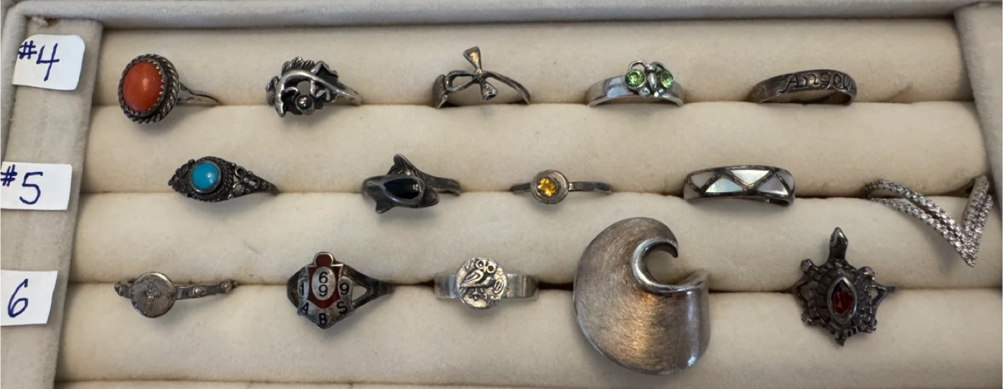 Individual Vintage & Antique Silver Rings For Sale - photo 2