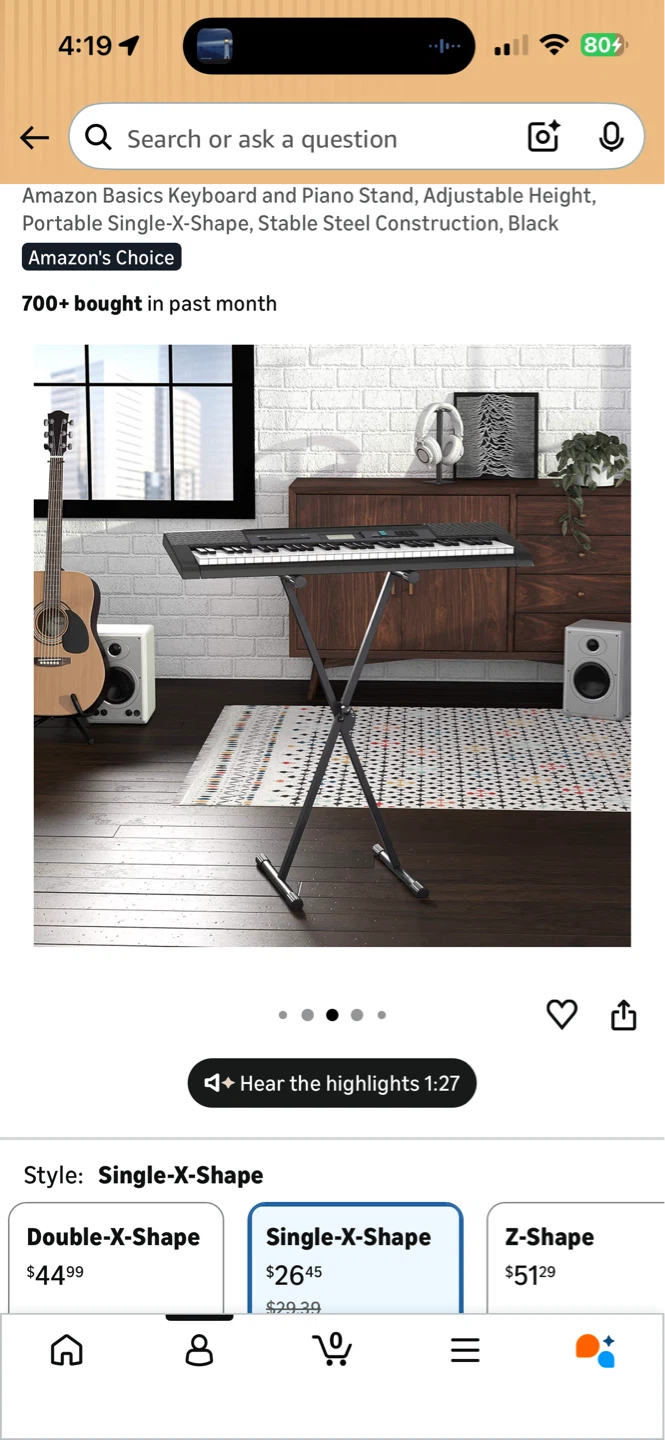 Yamaha YPT-270 Keyboard, stand, foot pad - photo 5