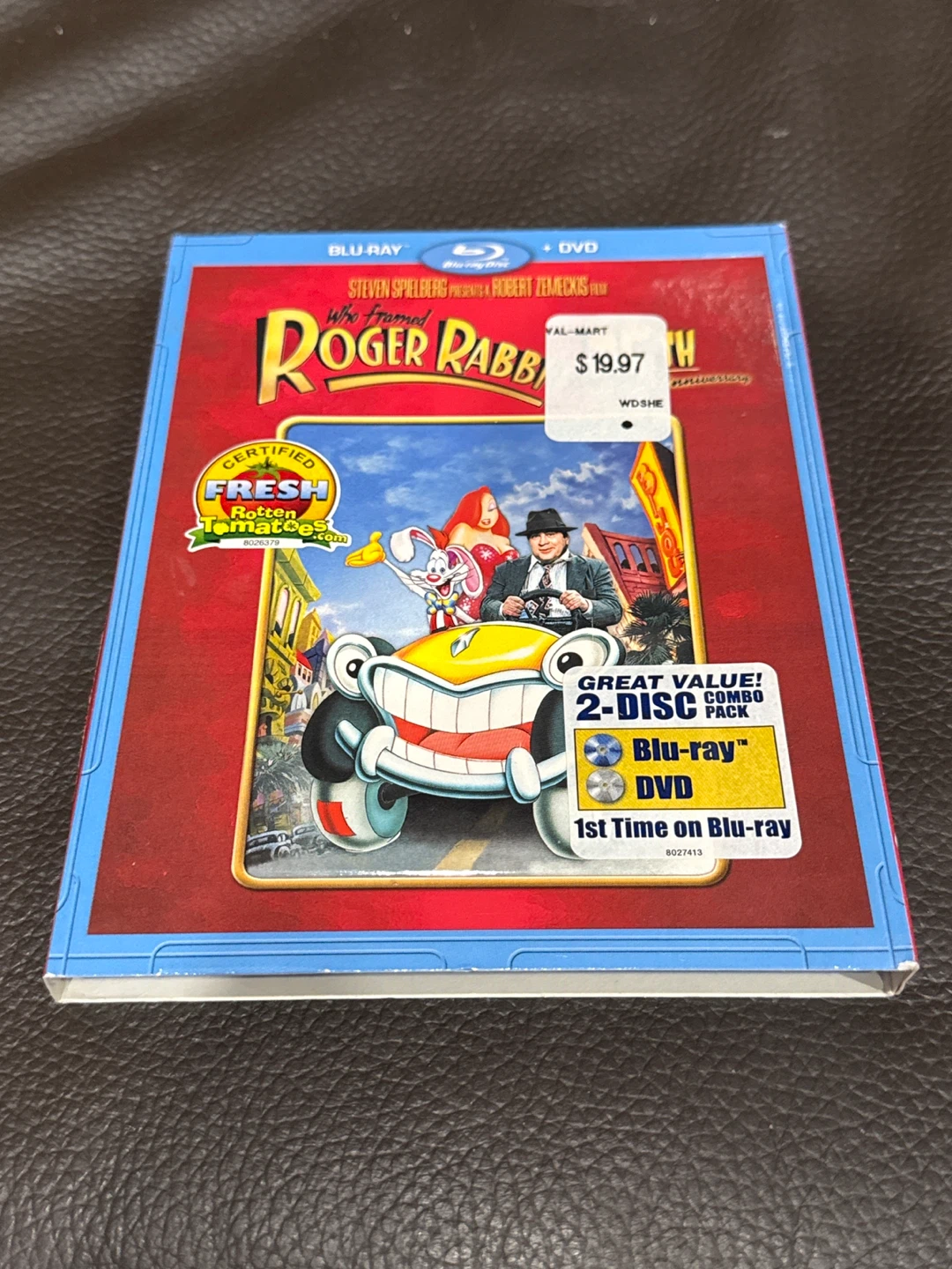 Who Framed Roger Rabbit Blu-Ray + DVD 2-Disc Combo Pack
