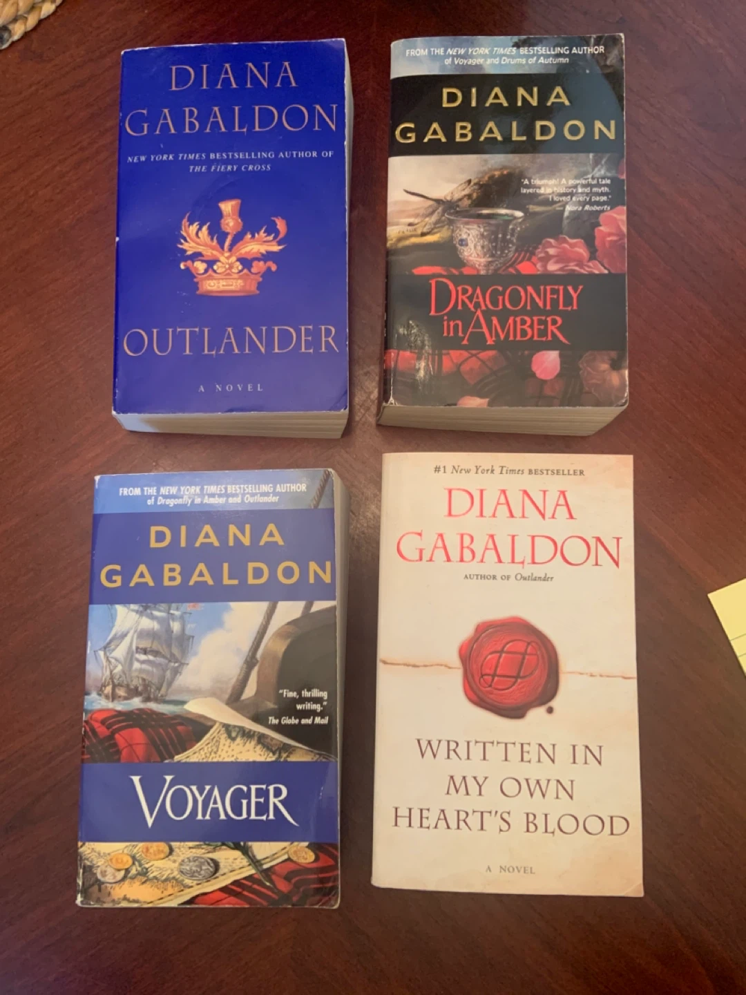 Diana Gabaldon Outlander Series Books - photo 2