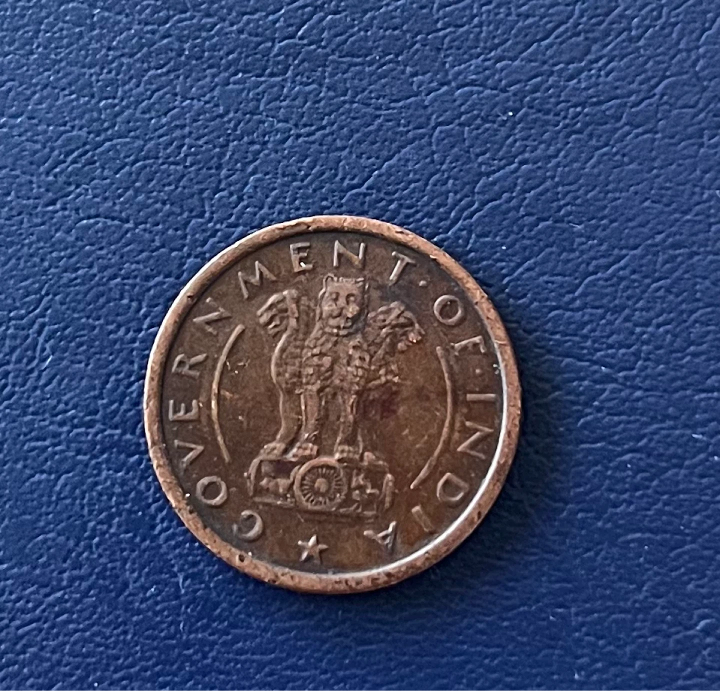 Vintage 1953 India One Pice Coin - photo 2