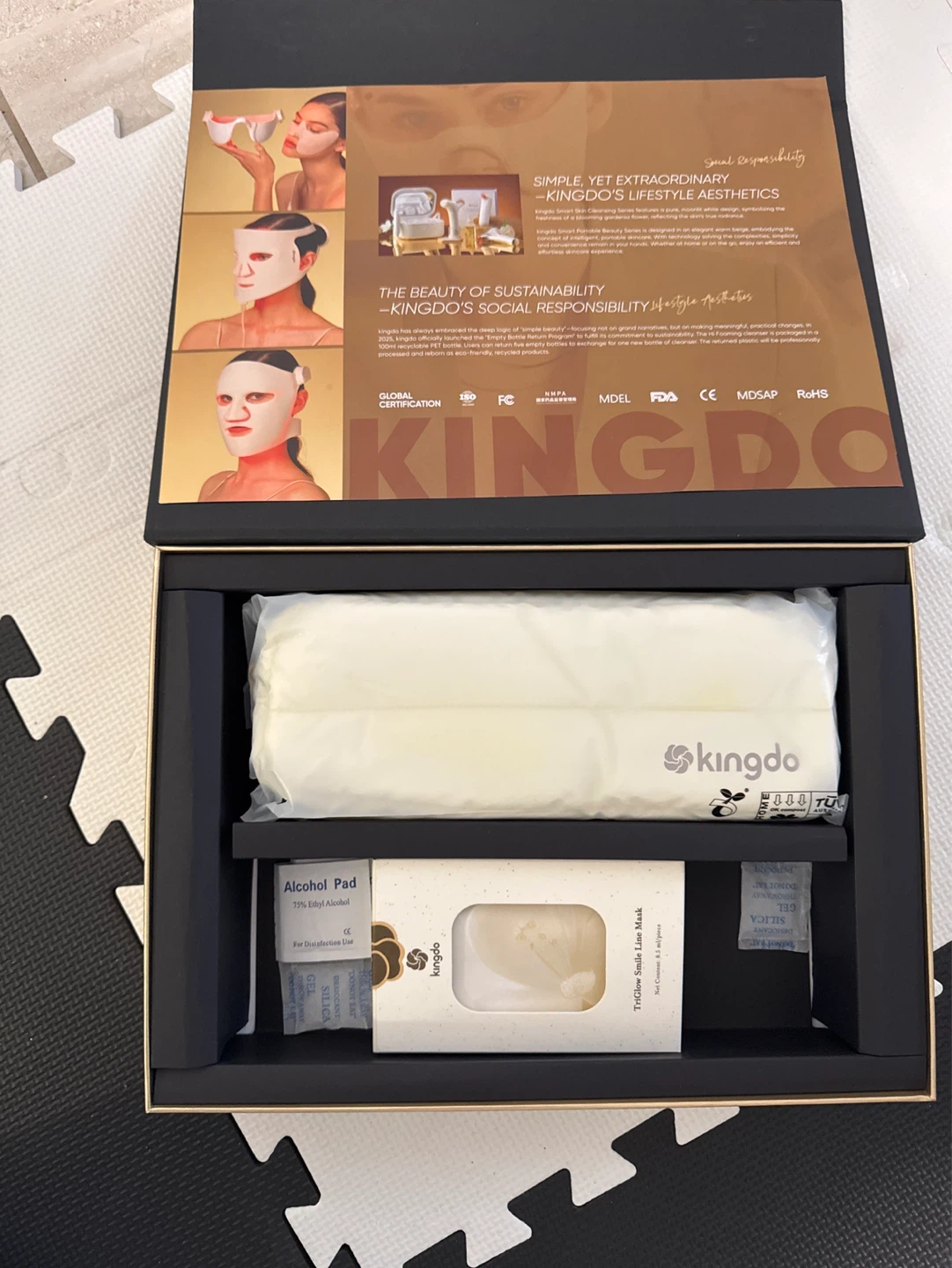 Kingdo "TiGlow" LED Face Mask - photo 2