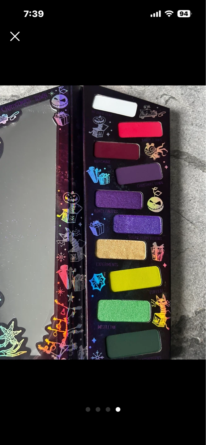 Melt Cosmetics Nightmare Before Christmas Eyeshadow Palette - photo 4