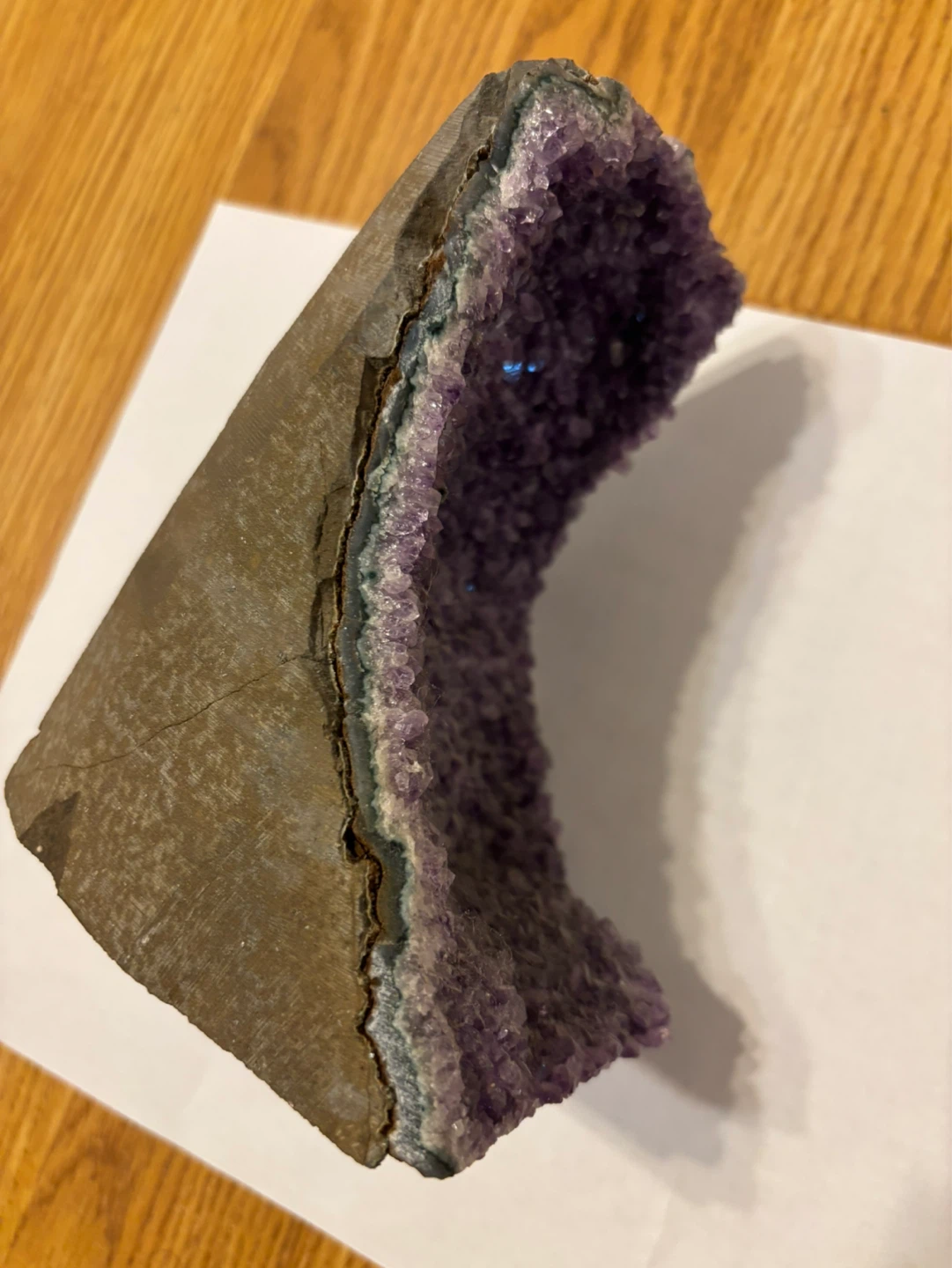 Amethyst Geode(purple crystal) - photo 4