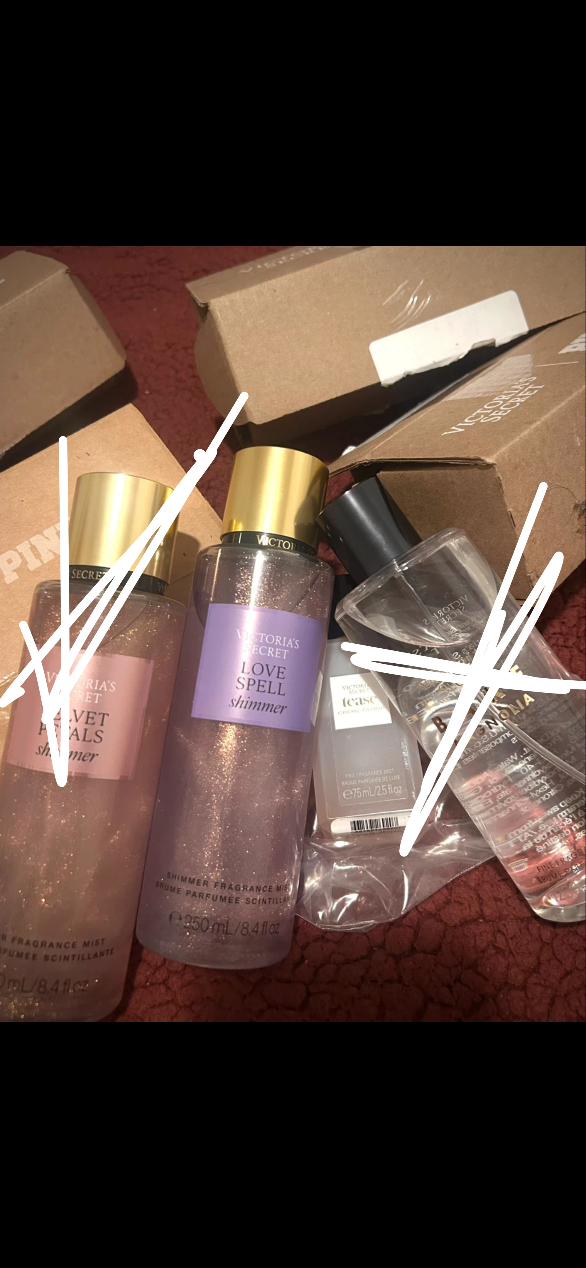 BRAND NEW Victoria's Secret Shimmer Fragrance Mists