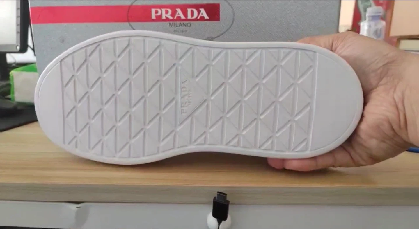 Prada Milano White Leather Sneakers - photo 4