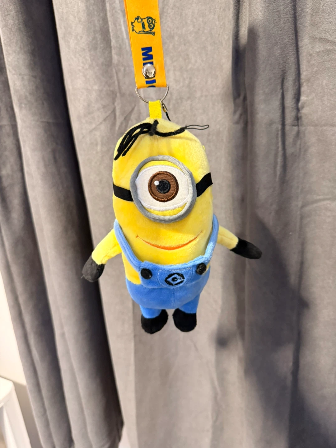 Minions Plush Coin Purse with Lanyard
