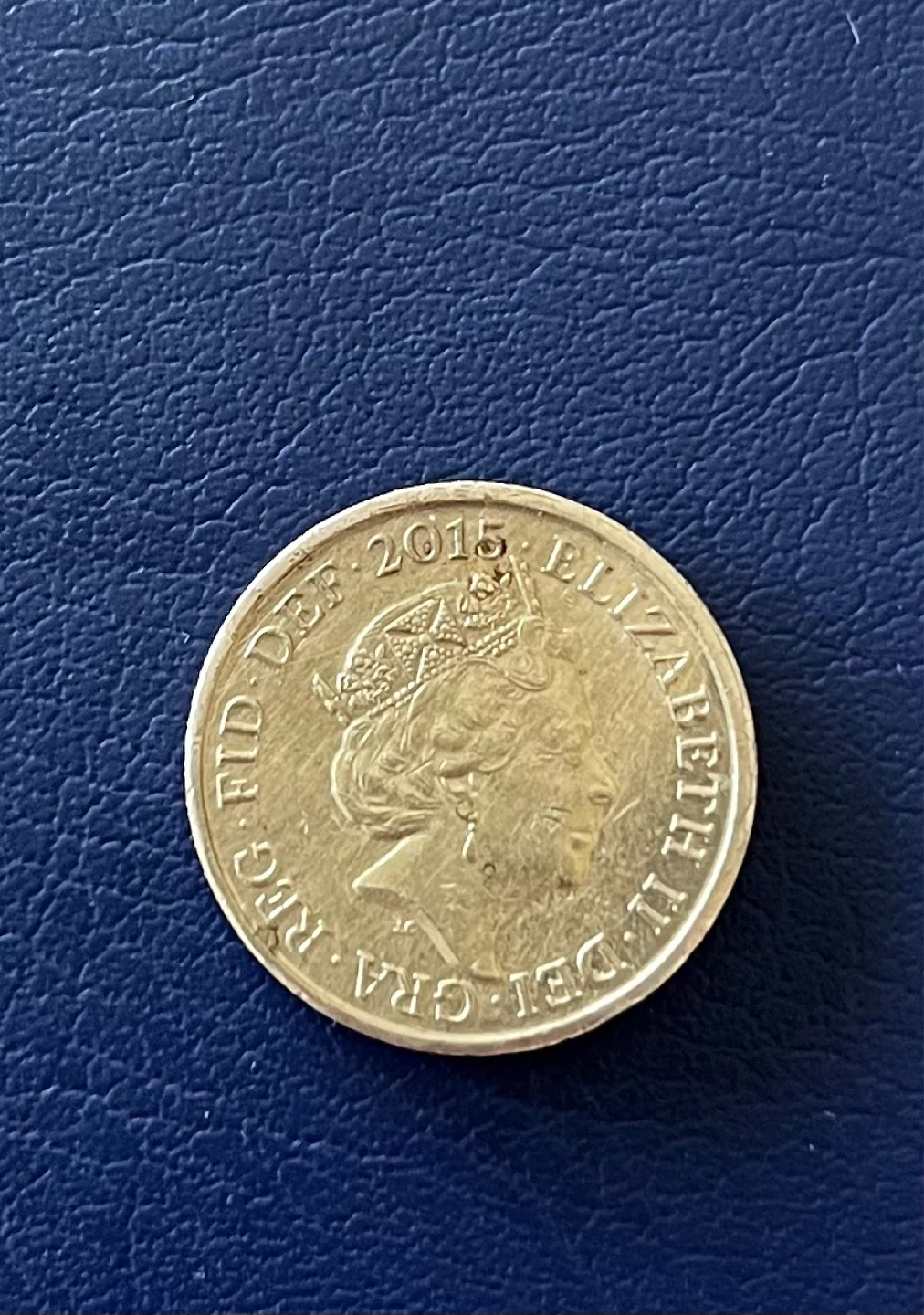 Royal Navy coat United Kingdom 1 Pound Coin 2015 - photo 2