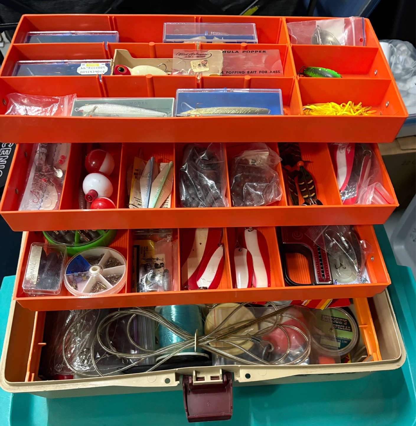 Woodstream Old Pal Fishing Tackle Box - photo 2