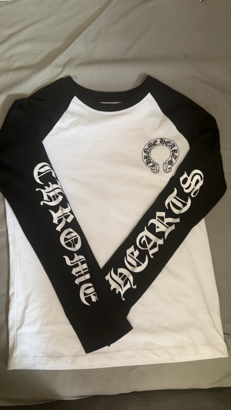 Chrome Hearts Long Sleeve Raglan T-Shirt