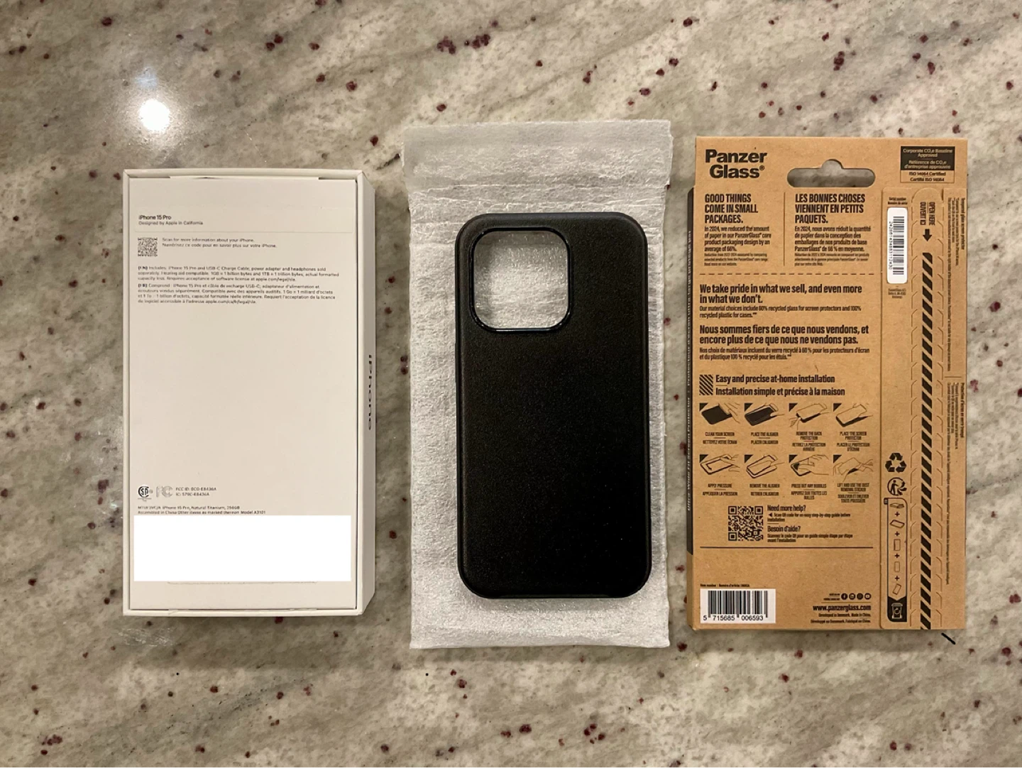 IPHONE 15 PRO 256GB NATURAL TITANIUM UNLOCKED NEW $1800 VALUE - photo 2
