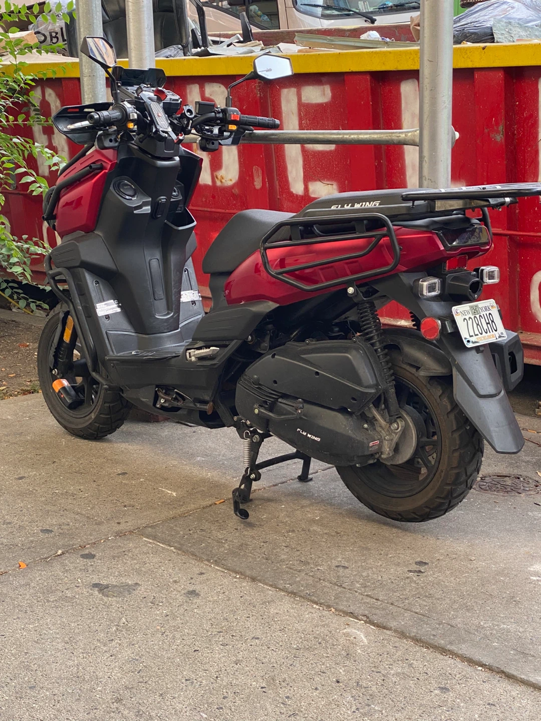 Red FLY WING Scooter
