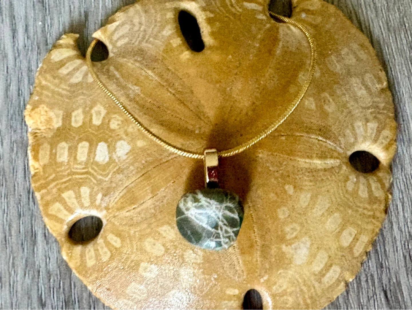 Precious Stone Necklace & Chain - photo 2