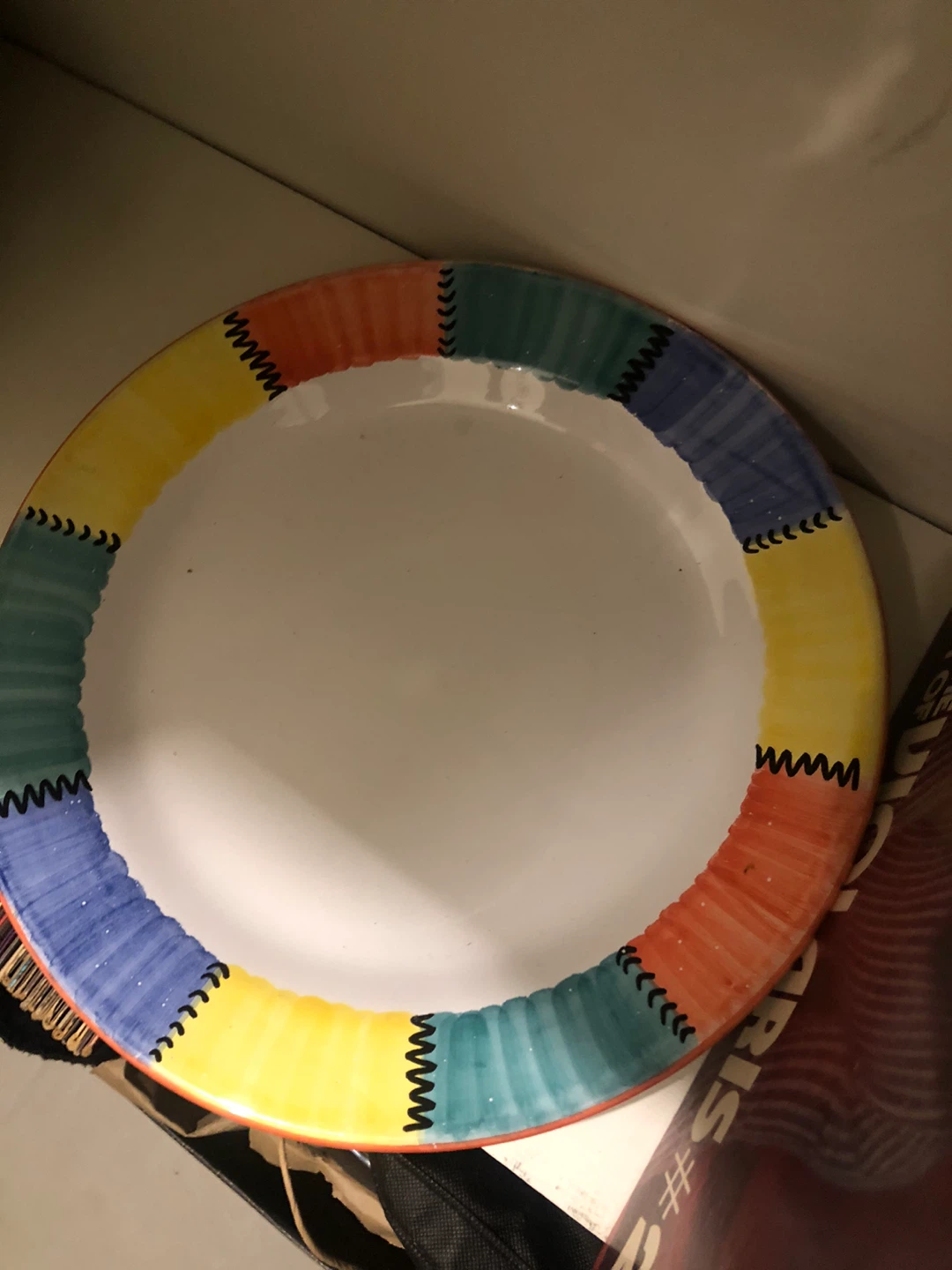 Large Decorative serving platter