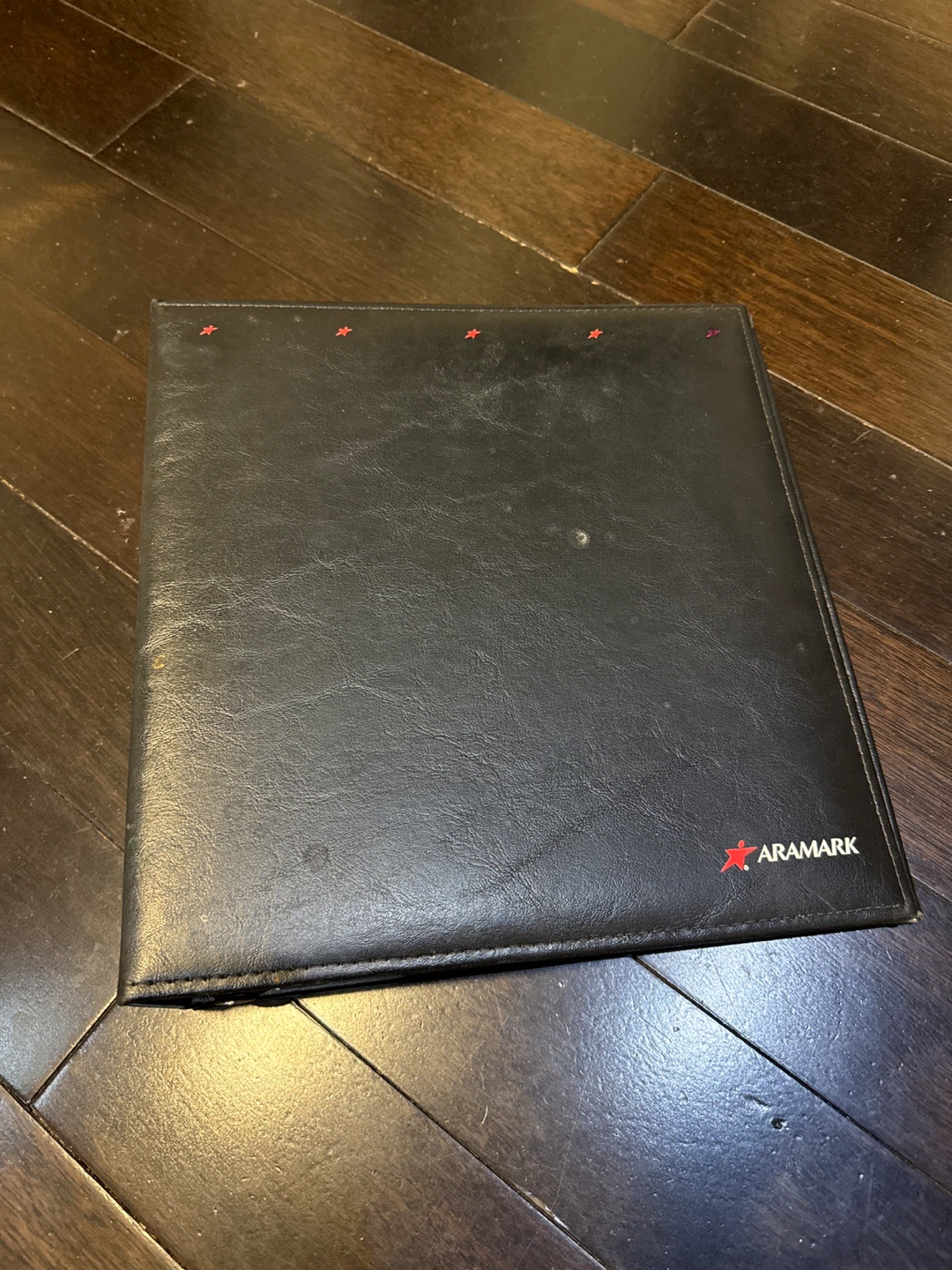 Aramark Black Binder