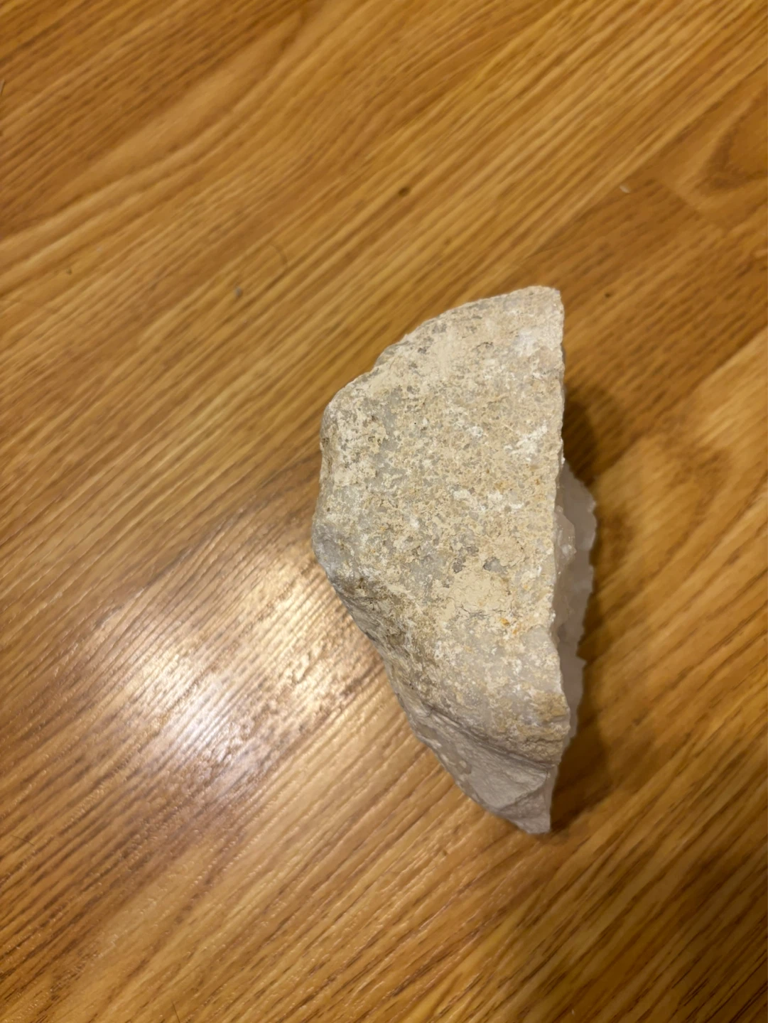Raw Geode Crystal Cluster(white crystal) - photo 2
