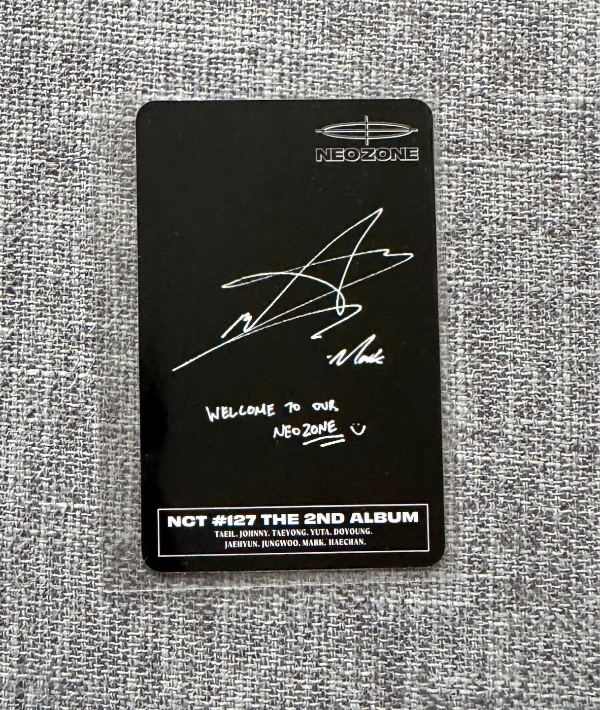 NCT NCT 127 Neozone Mark Official PC Photocard - photo 2
