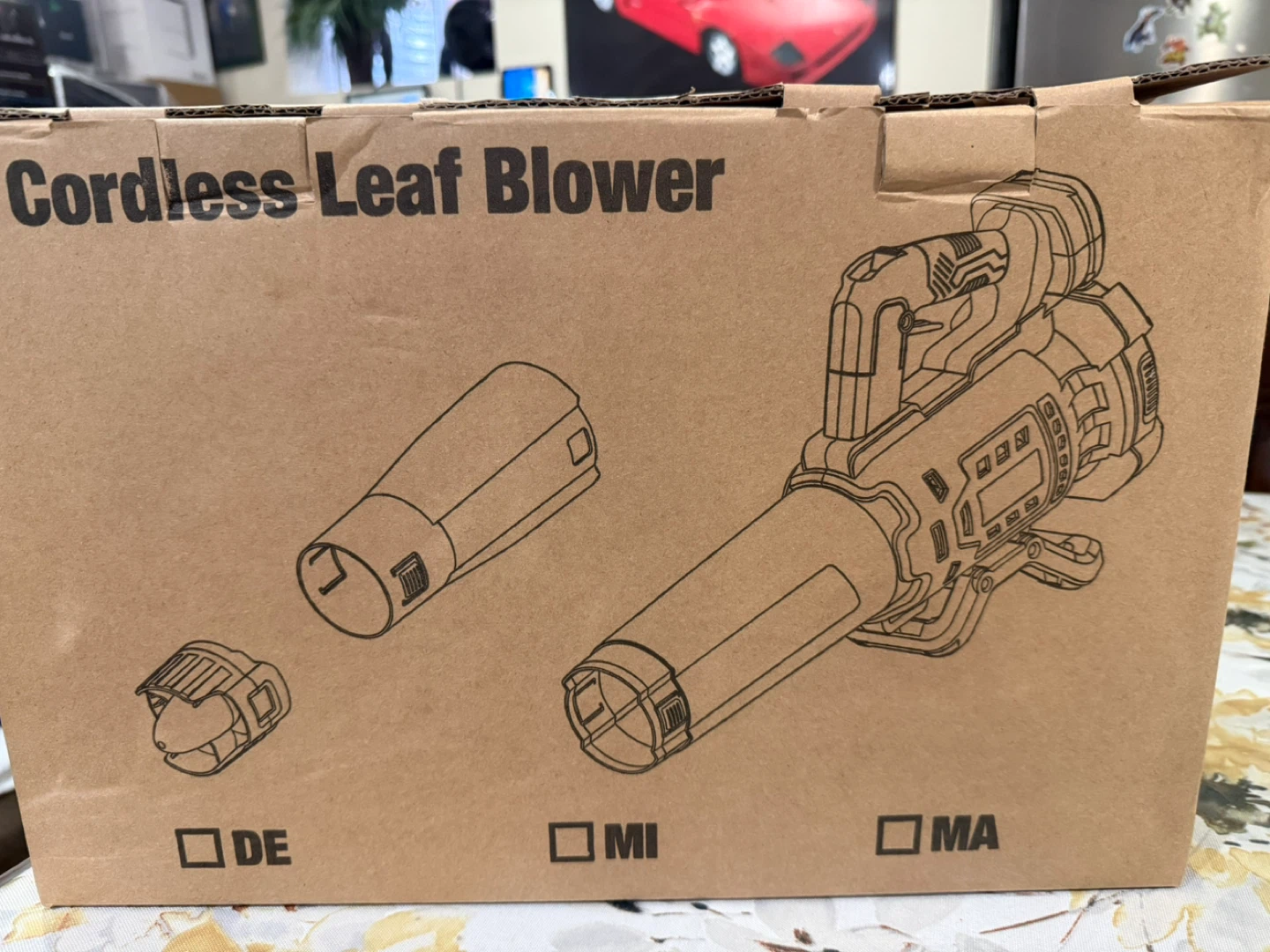 LivoWalny Cordless Leaf Blower - photo 3