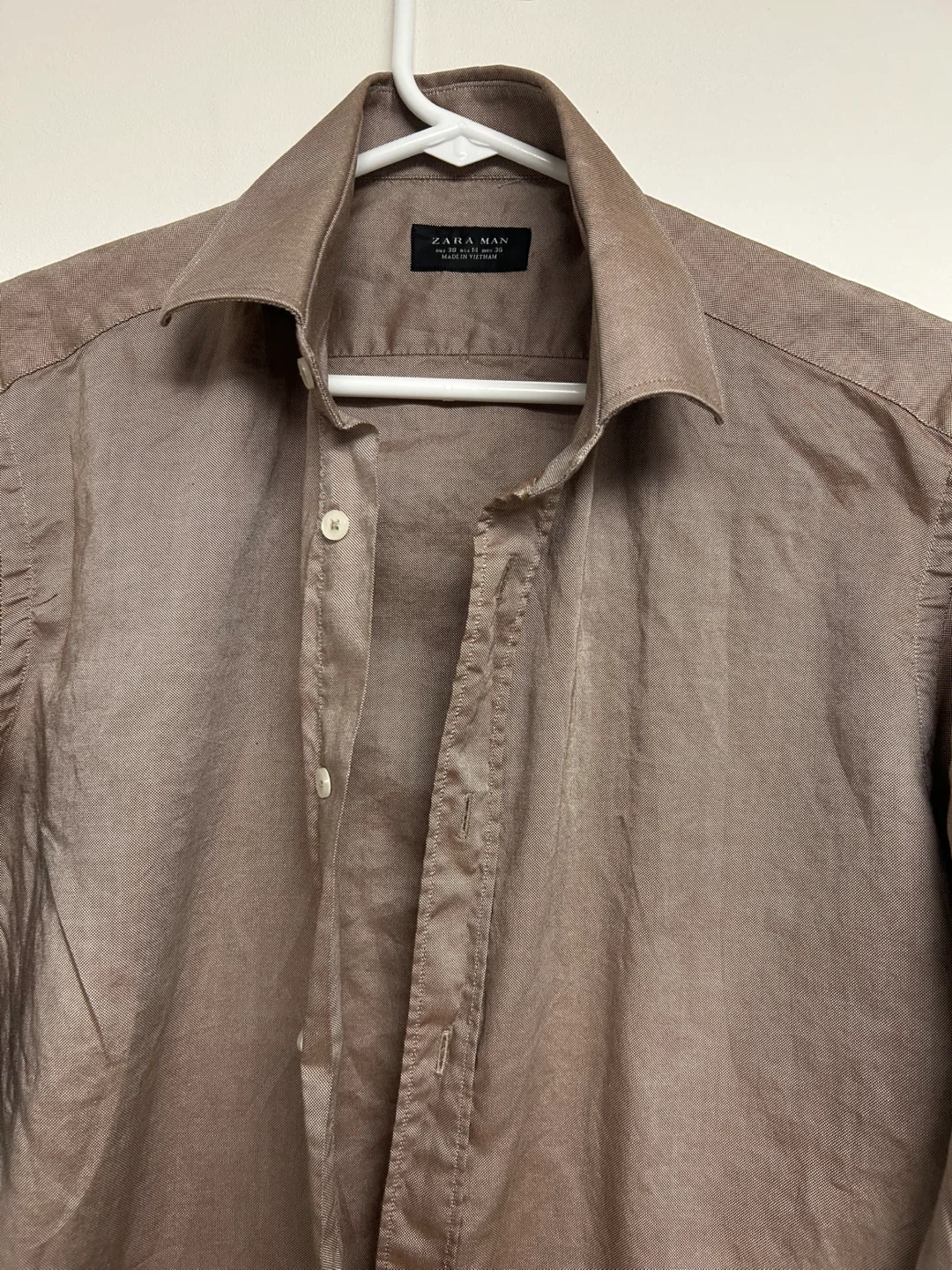 Zara Man Long Sleeve Button Up Shirt - photo 3