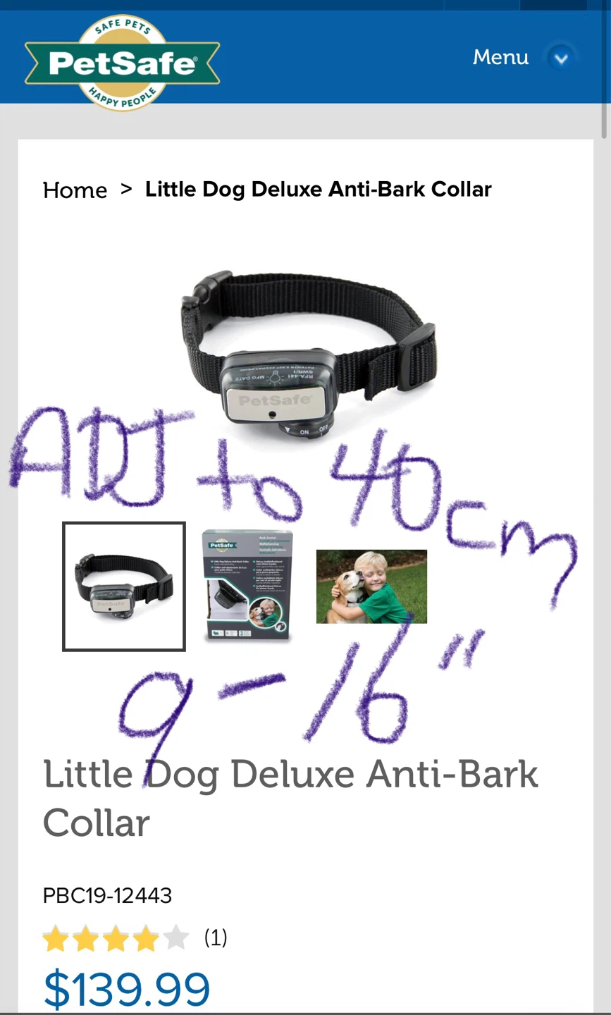 PetSafe Little Dog Deluxe Anti-Bark Collar - photo 2