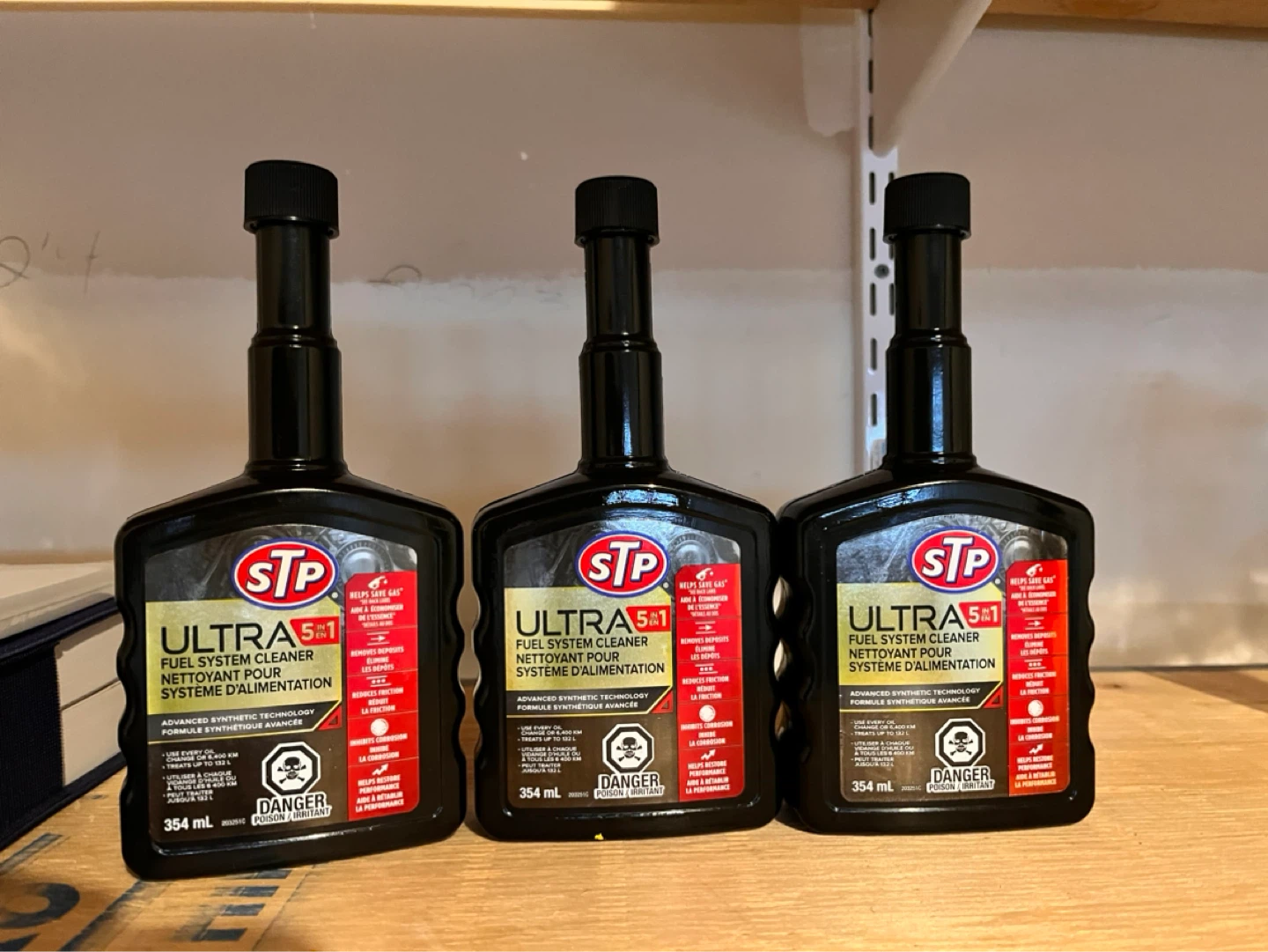 STP Ultra Fuel System Cleaner (set of 3)