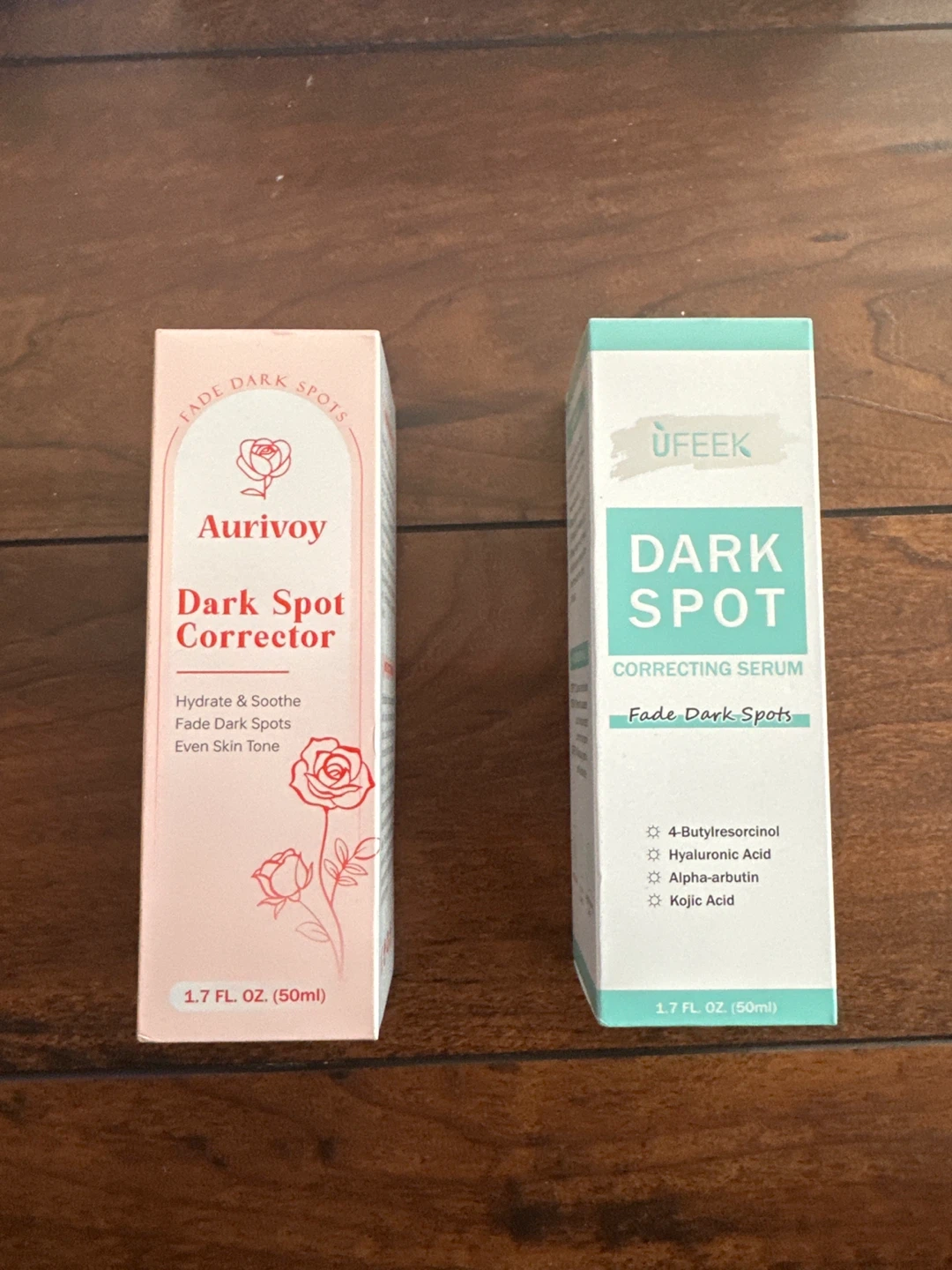 Aurivoy & Ufeek Dark Spot Correcting Serums (2 x 50ml)