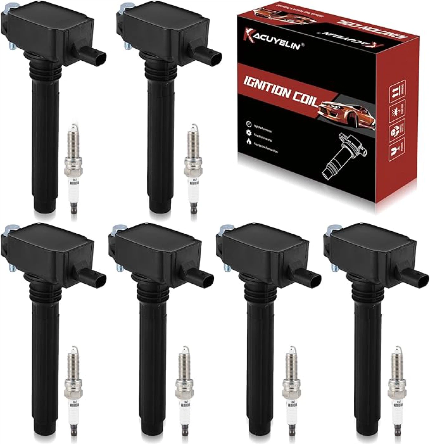 Dodge Ignition Coil and Spark Plug Set
