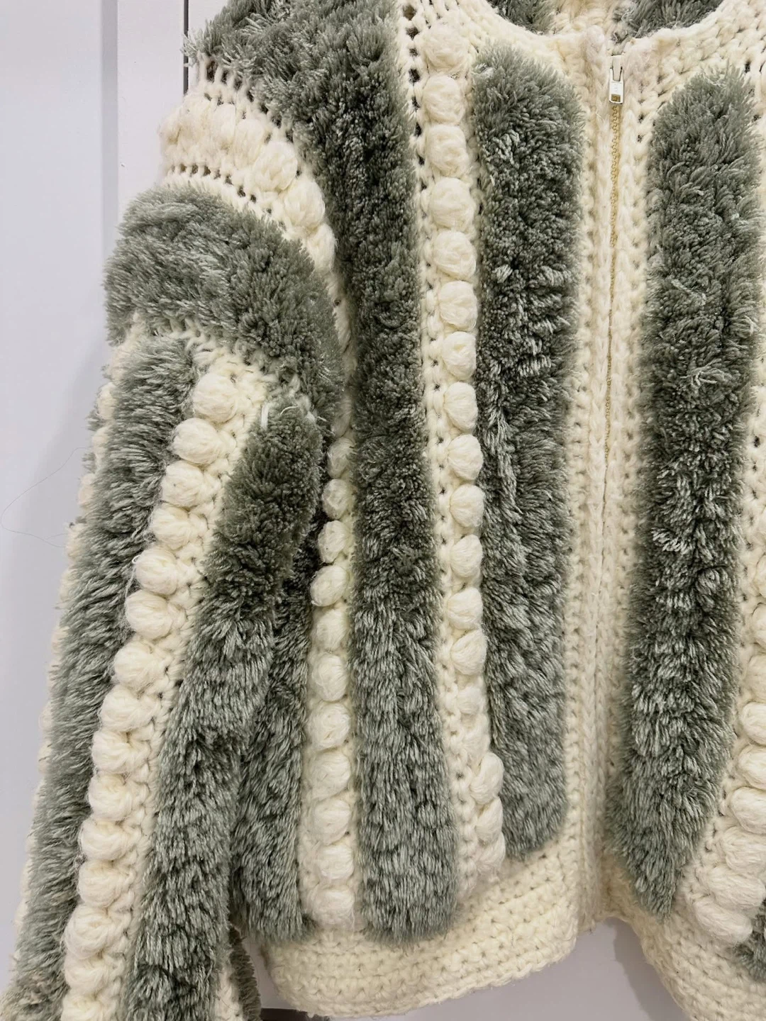 1970’s Vintage Sears Chenille Knit Sweater Jacket - photo 4