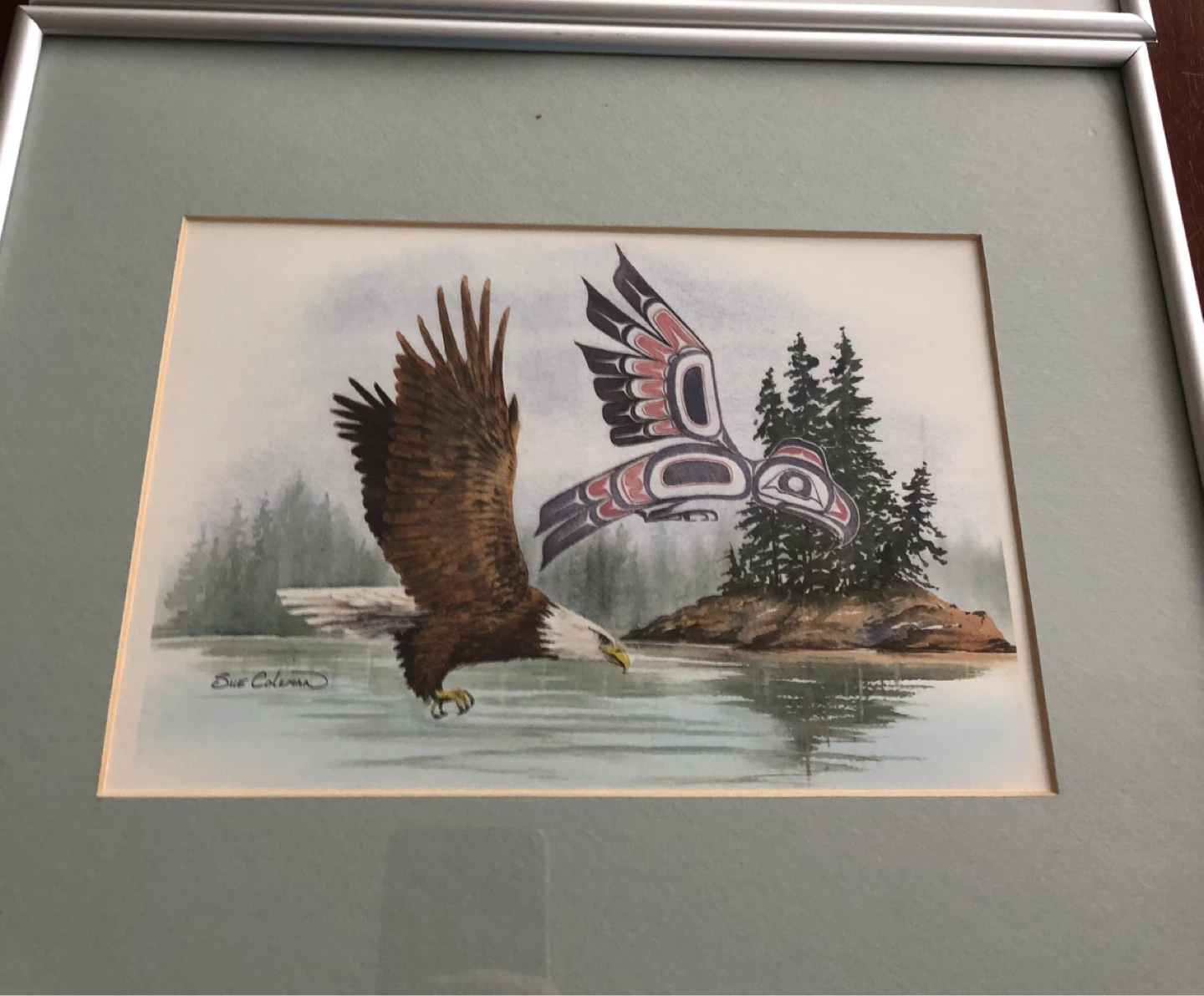 3 Metal Framed Haida Gwaii Art Prints - photo 4