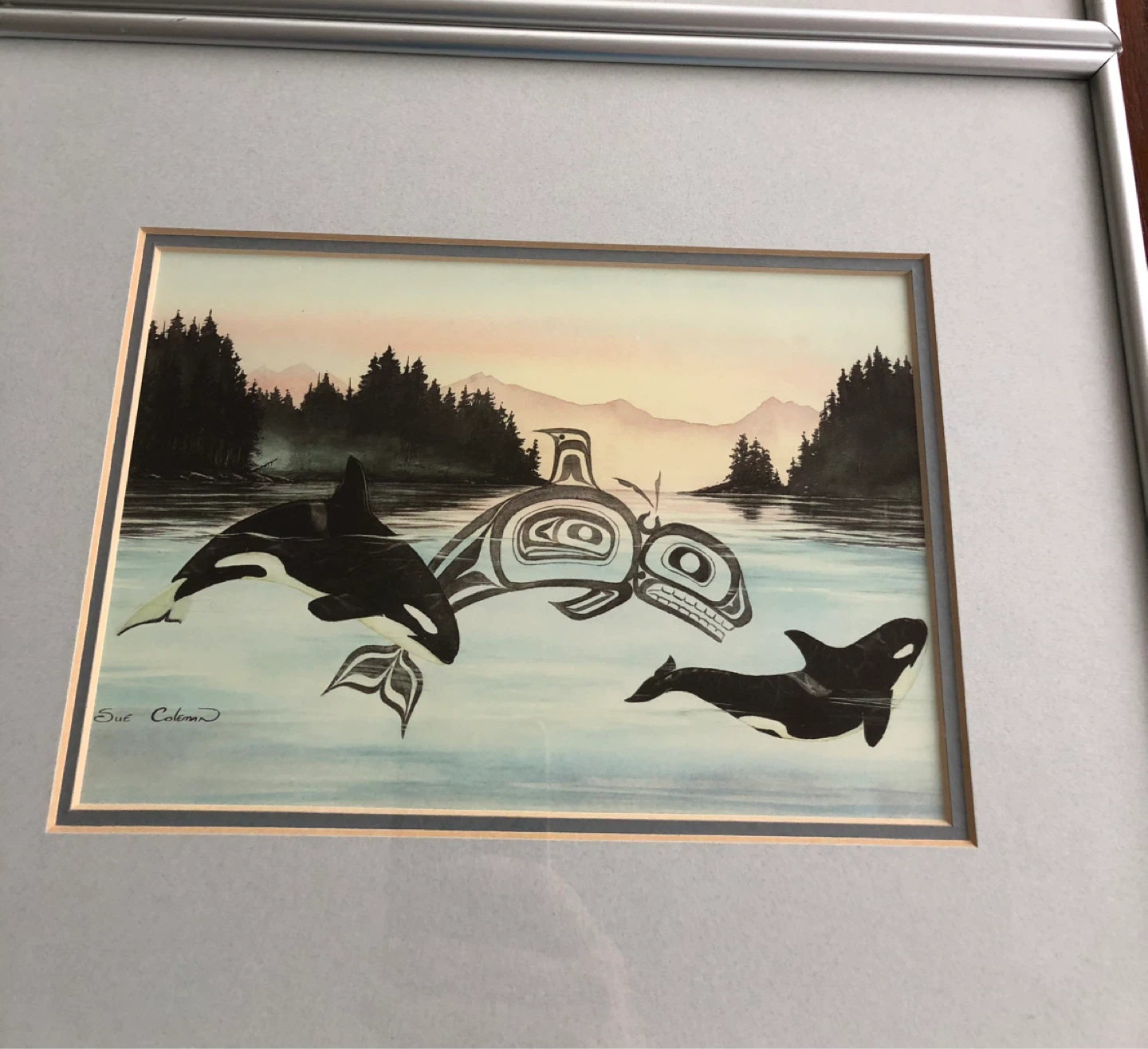 3 Metal Framed Haida Gwaii Art Prints - photo 3