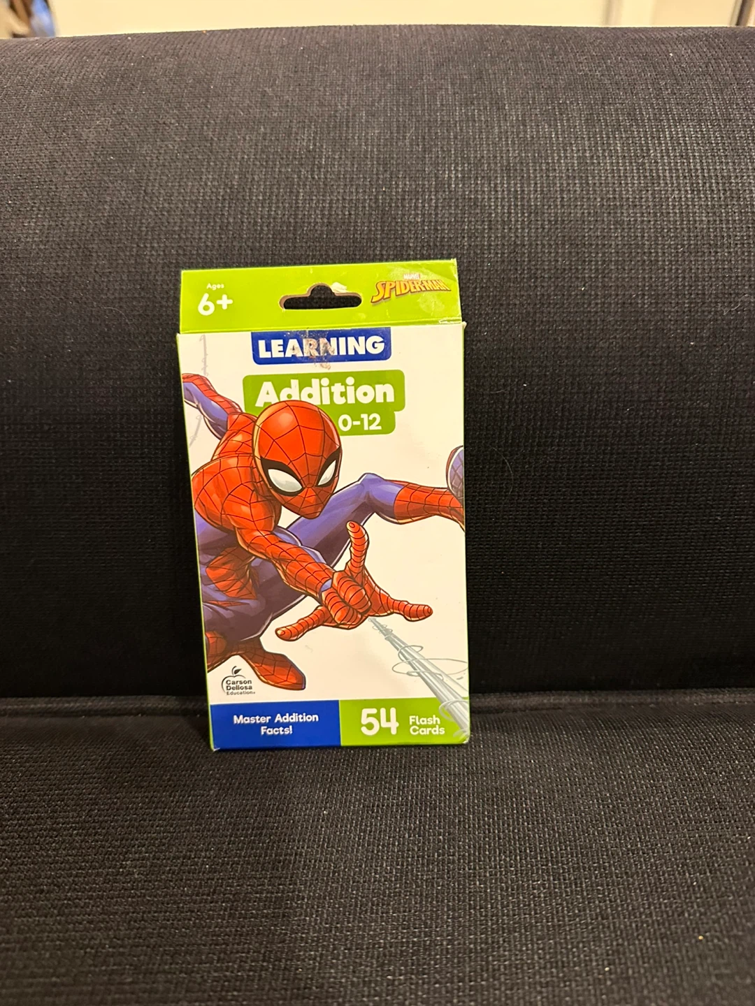 Marvel Spider-Man Addition Flash Cards (Ages 6+)