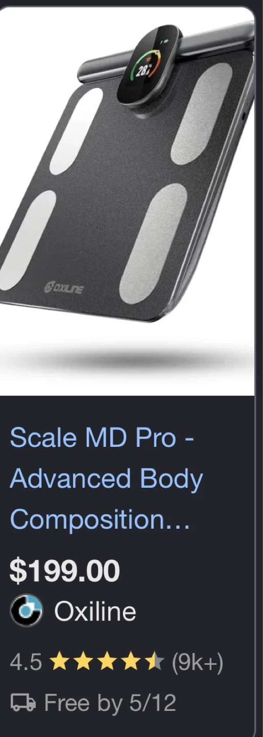 Oxiline Scale MD Pro Advanced Body Composition Scale - photo 3