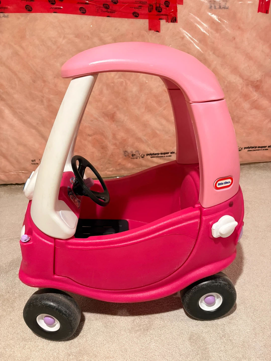 Little Tikes Cozy Coupe – Pink Ride-On Car (Great Condition)