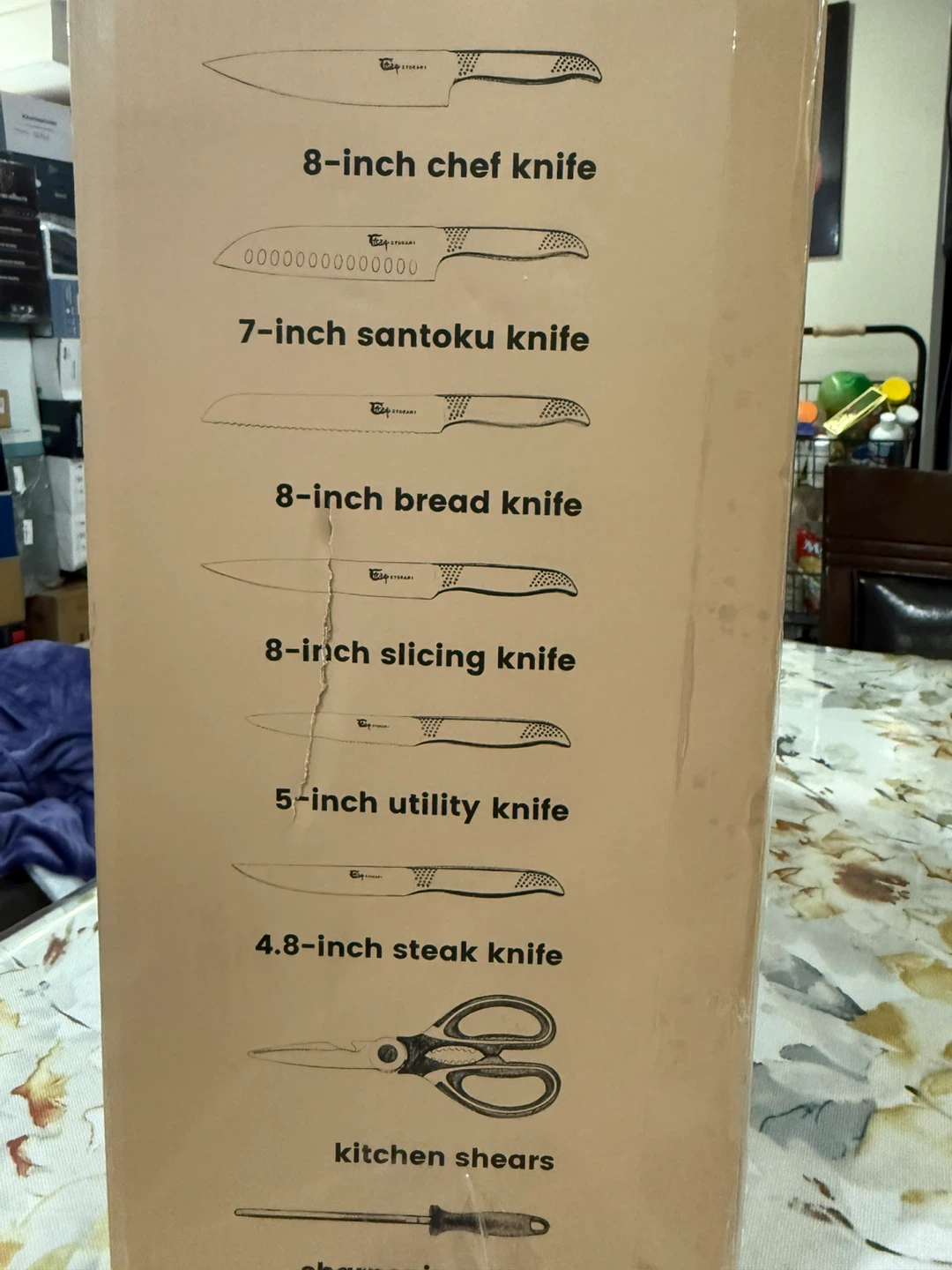 SYOKAMI 14-Piece Knife Set with Magnetic Holder - photo 4