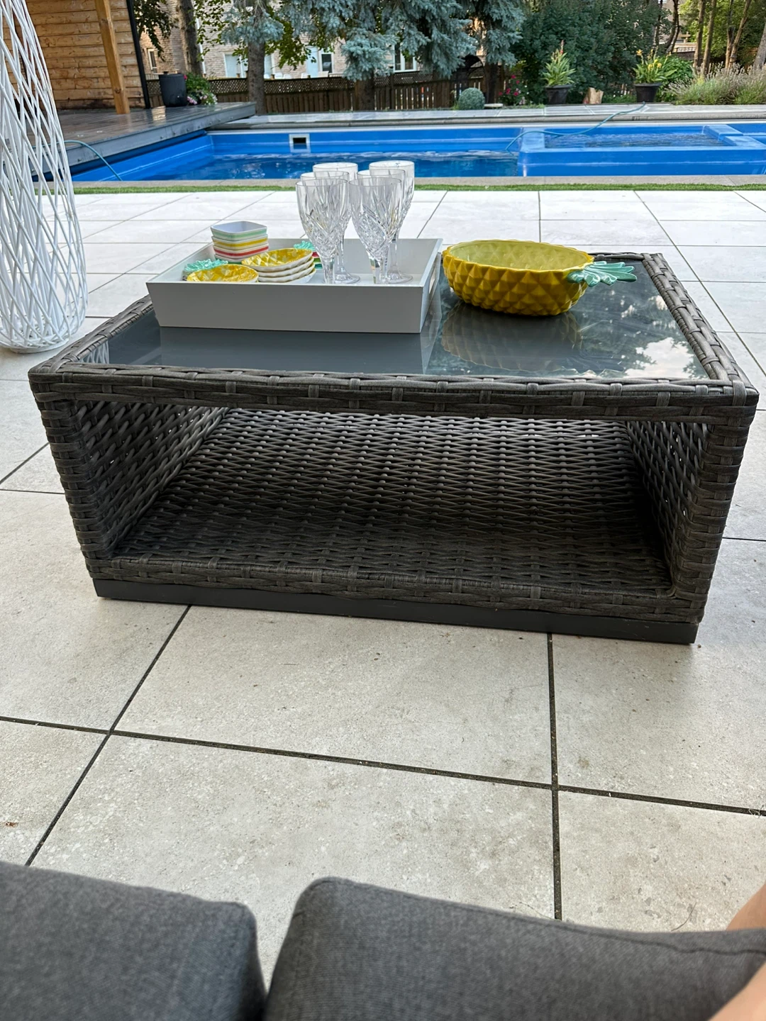 The Bay Sedona Outdoor Coffee Table