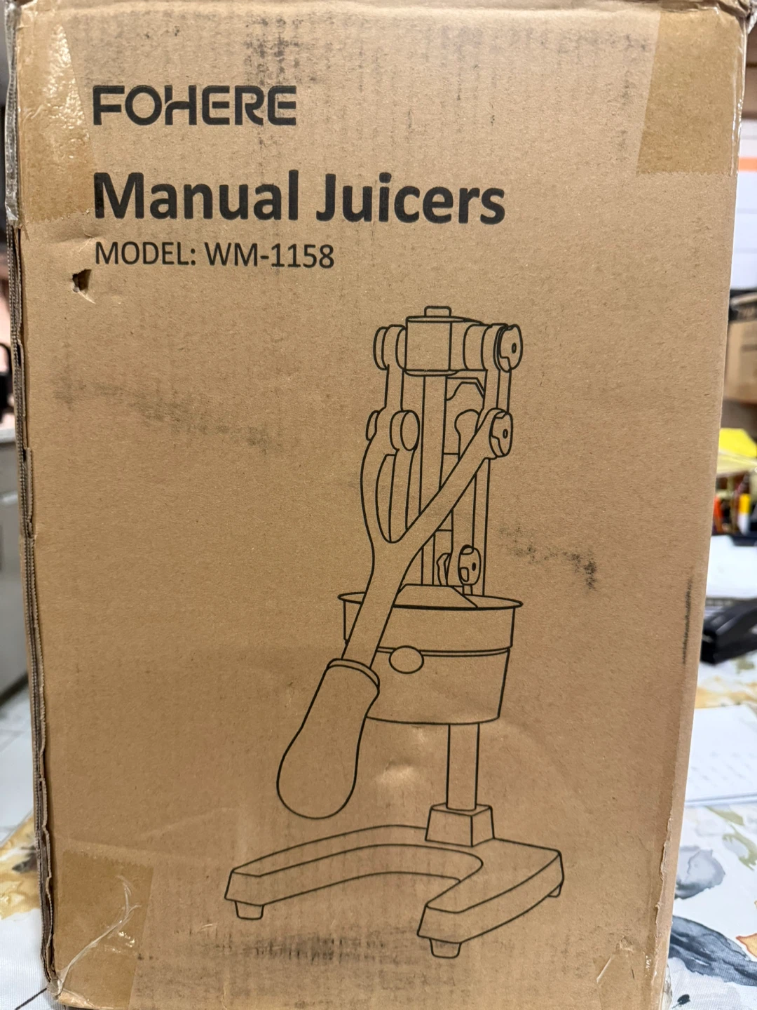 FOHERE Manual Juicer WM-1158 - photo 4