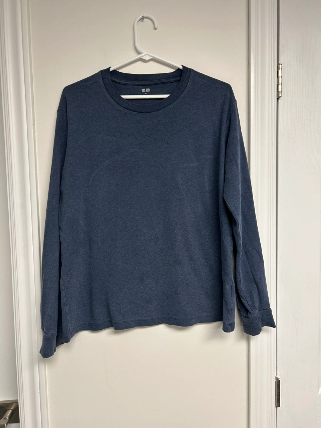Uniqlo Long Sleeve T-Shirt - Blue - Size M