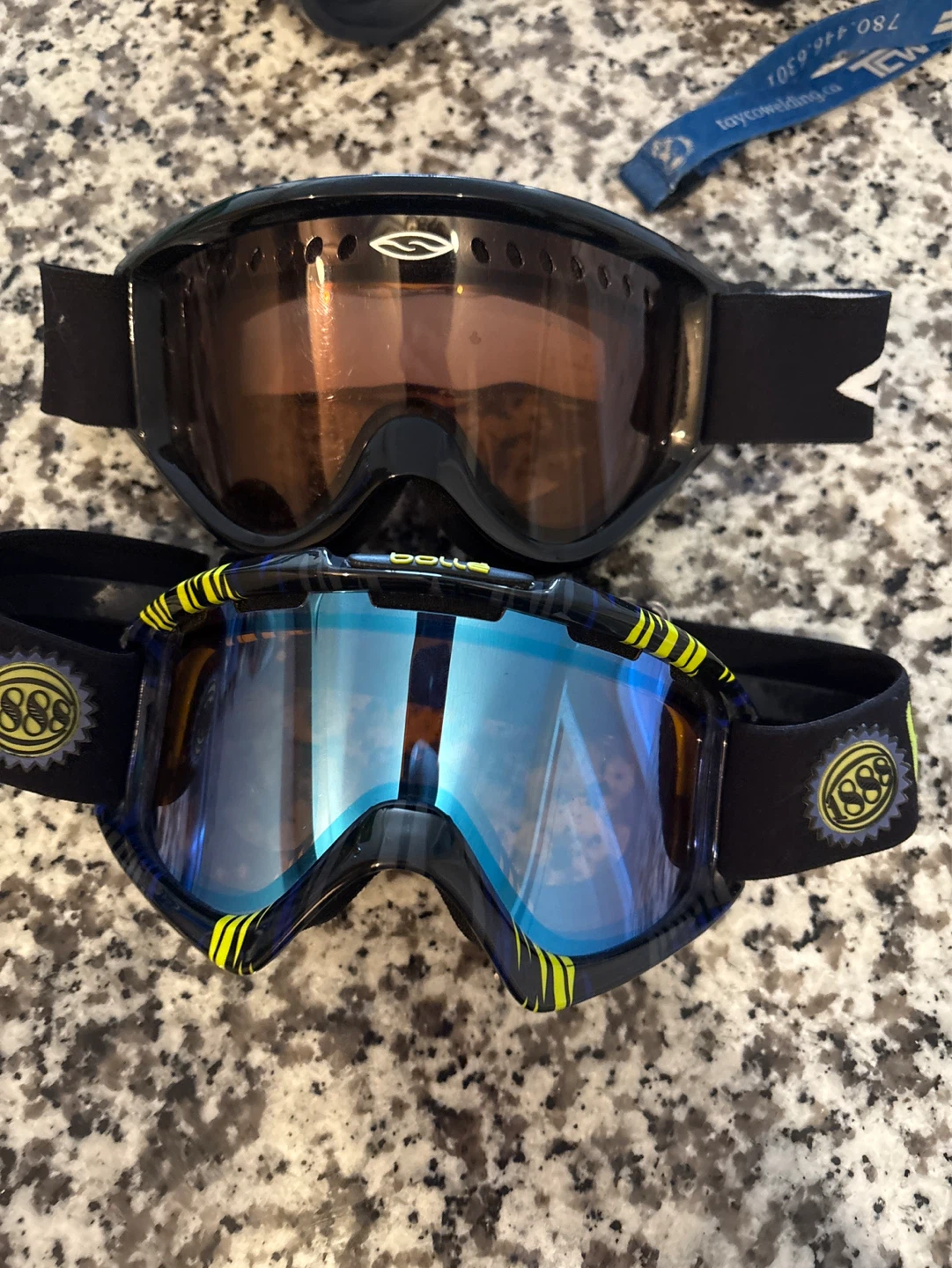 Smith and Bolle Ski Goggles